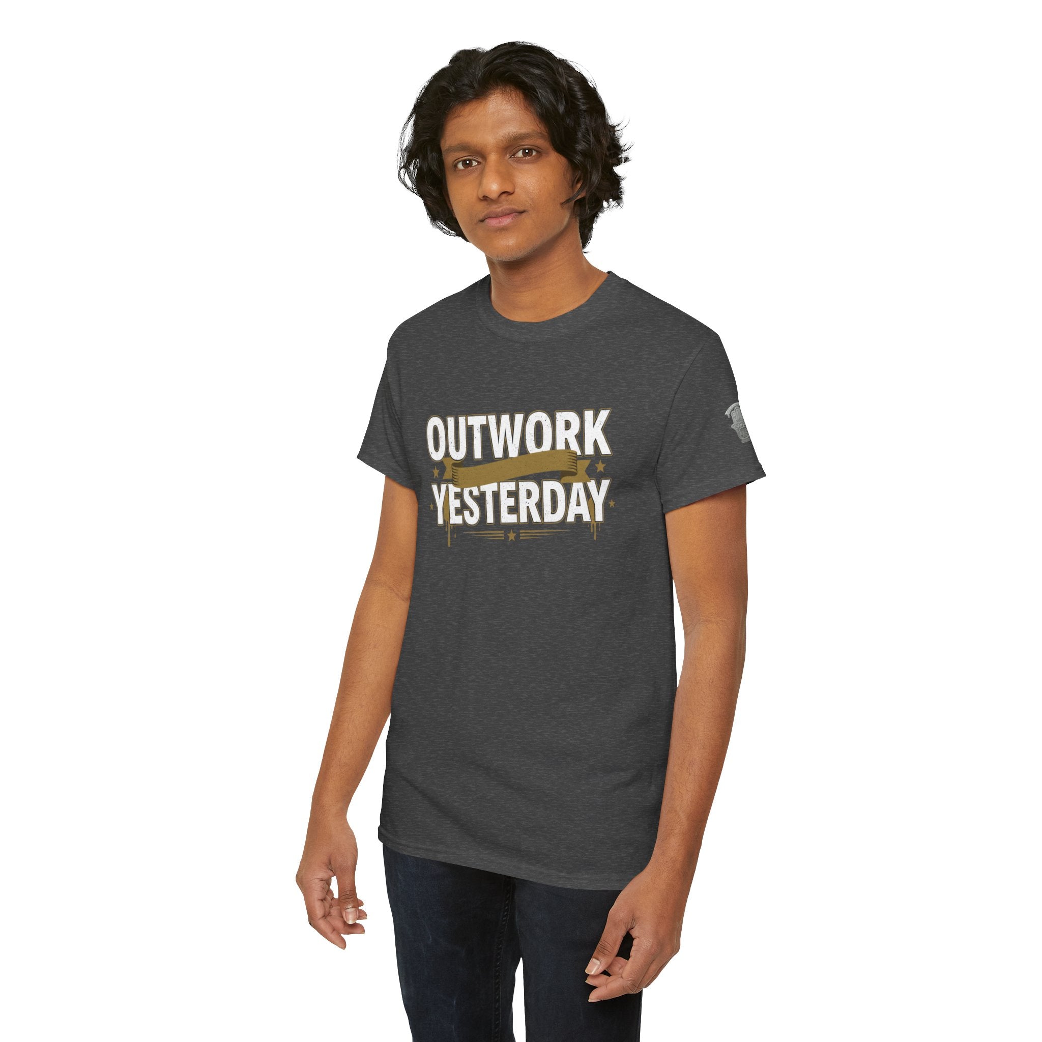 Outwork Yesterday Motivational T-Shirt