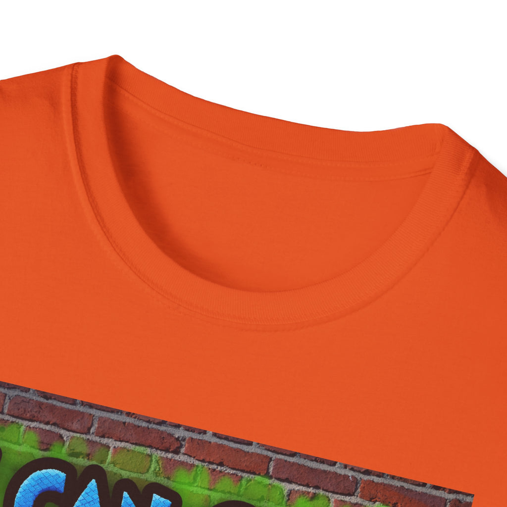 Graffiti Inspirational T-Shirt — "I Can Only Keep What I Have By Giving It Away"