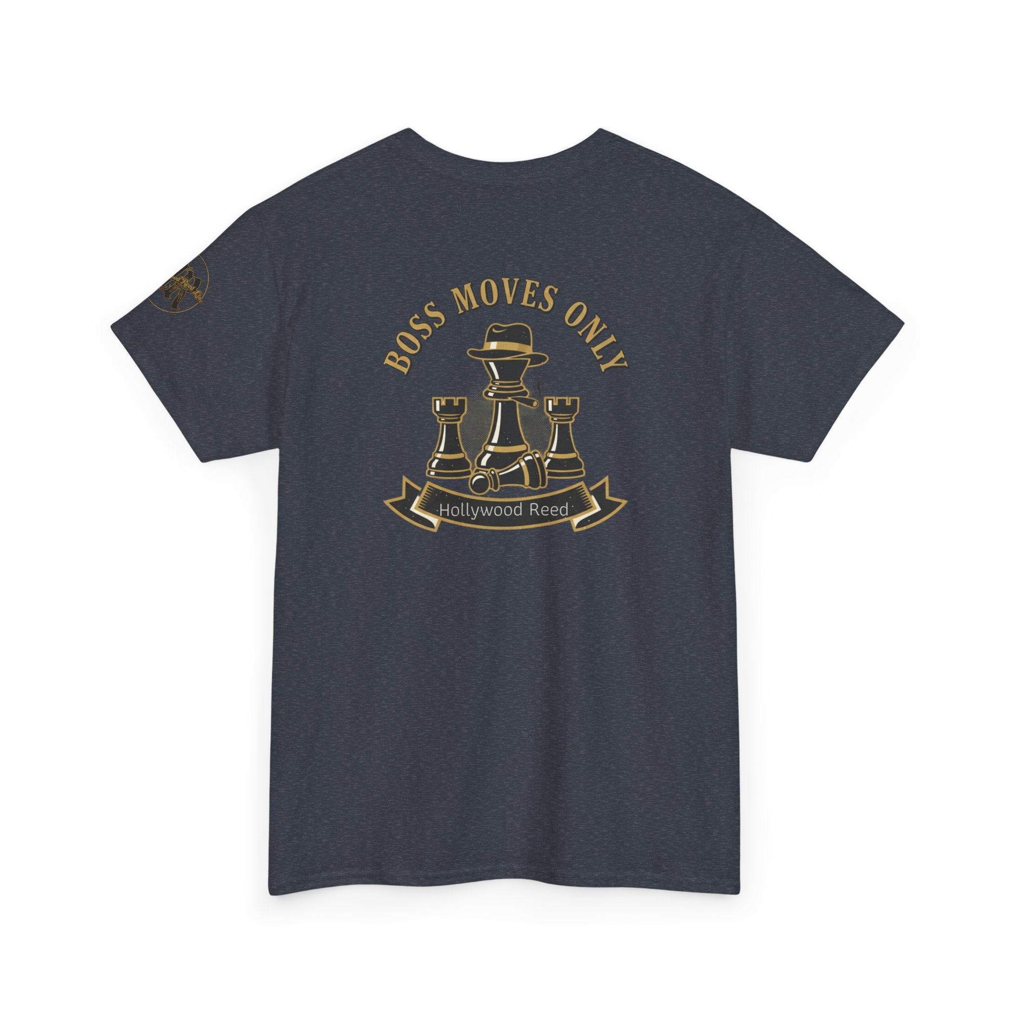 Boss Moves Only Tee — 'Boss Moves Only' Graphic Short-Sleeve T-Shirt for Players & Fans