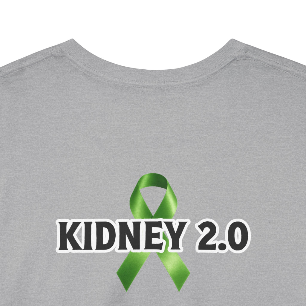 Kidney 2.0 Tee — Upgraded Version Green Ribbon Kidney Transplant Support Shirt