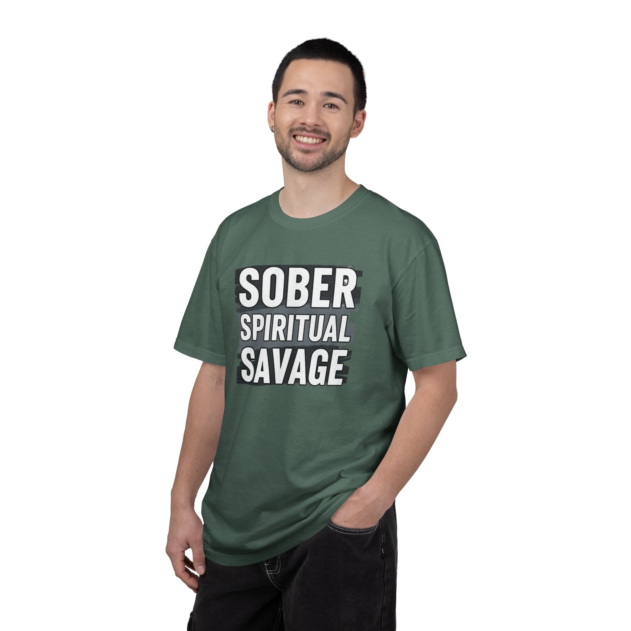 Sober Spiritual Savage T-Shirt