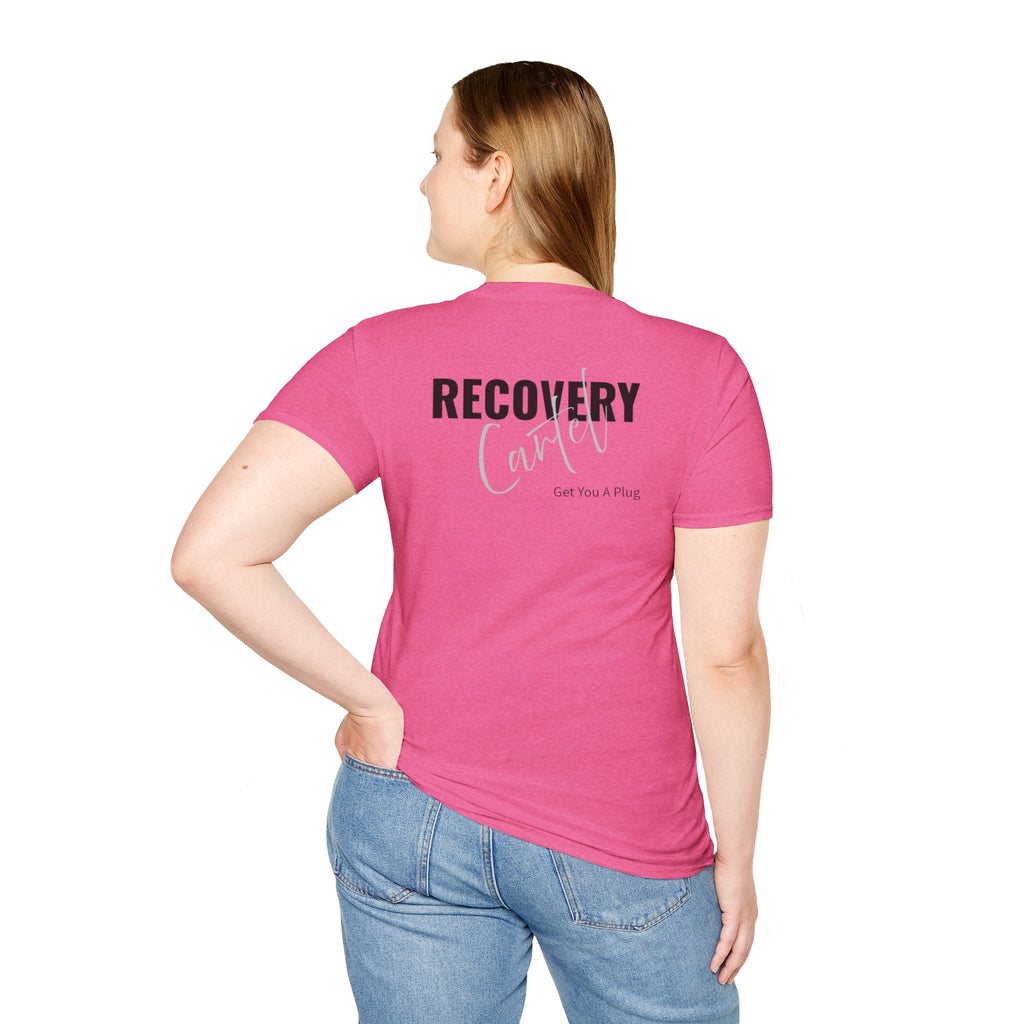 Still Here Tee - Inspiration Recovery T Shirt from Recovery Cartel