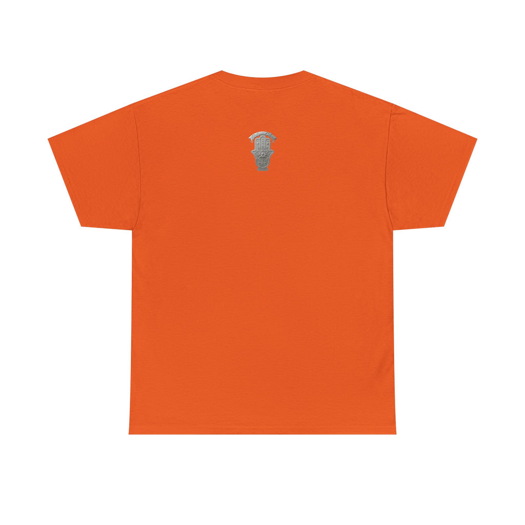 The Hollywood Reed Logo Hamsa Hand Tee — Protective Amulet Graphic T‑Shirt