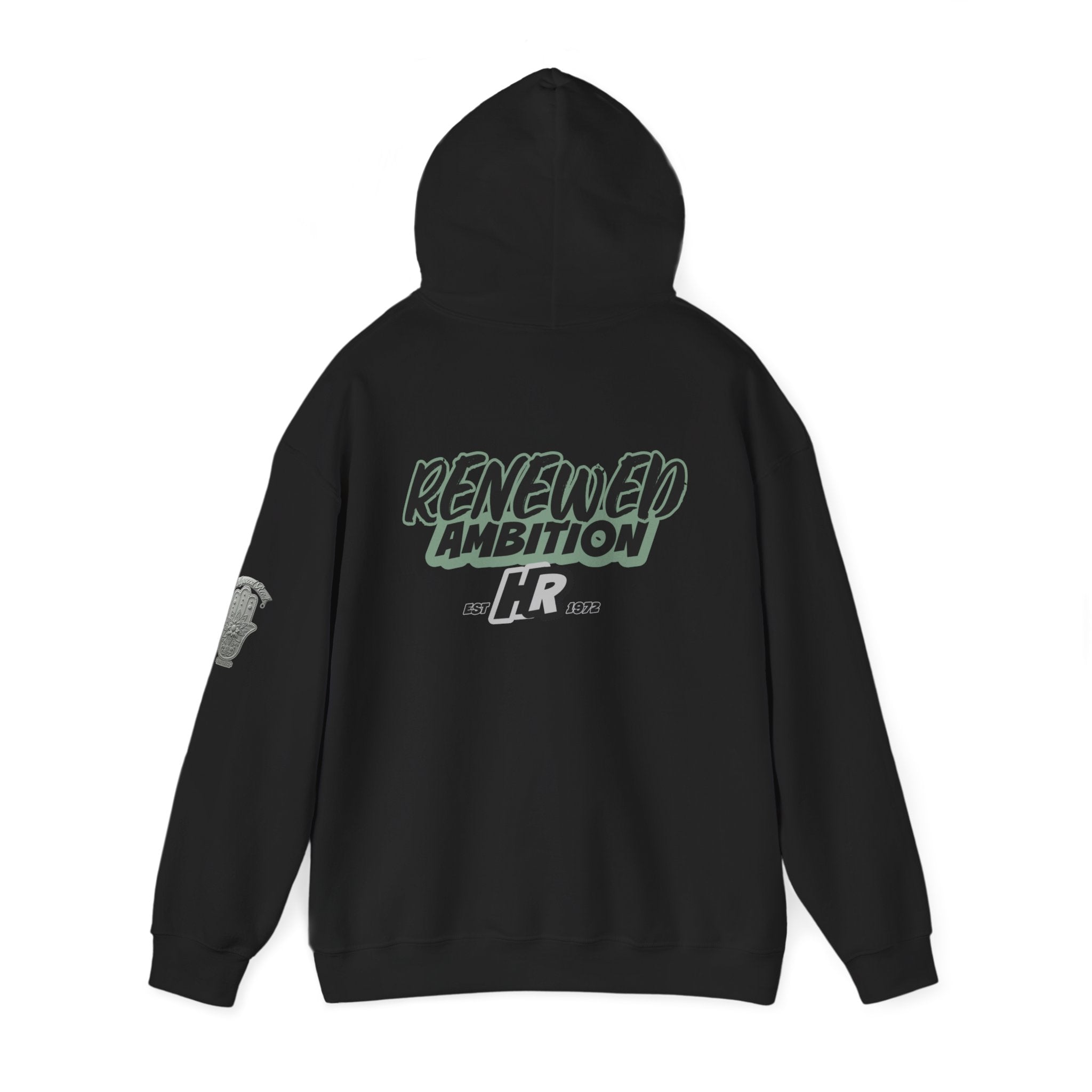 Renewed Ambition HR Hoodie — Sparkle Logo Streetwear Pullover