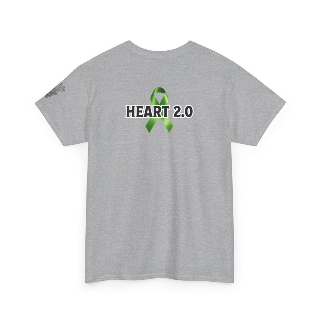 "Upgraded Version / Heart 2.0" Green Ribbon Recovery Tee