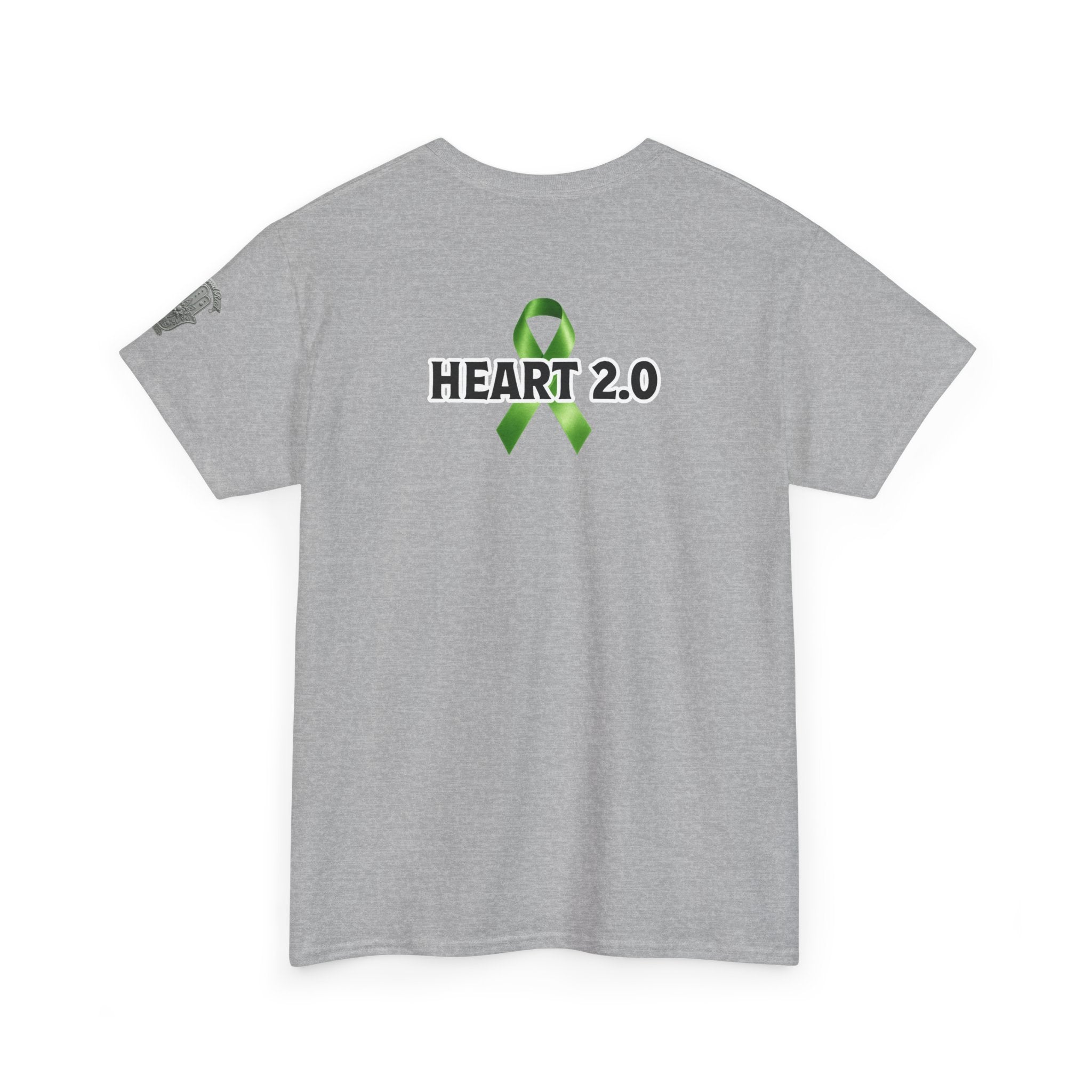 "Upgraded Version / Heart 2.0" Green Ribbon Recovery Tee