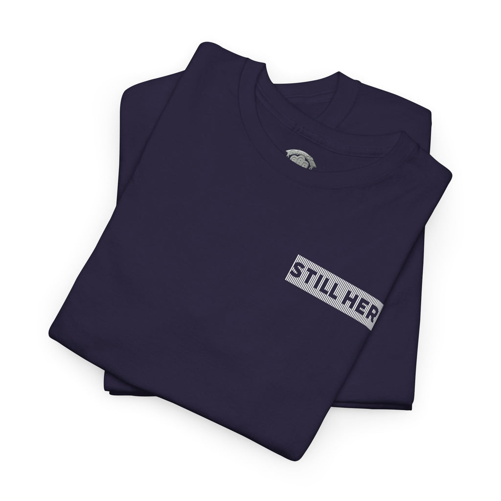 Still Here Tee- Motivational Tshirt by Recovery Cartel