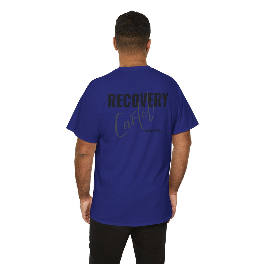 Still Here Tee- Motivational Tshirt by Recovery Cartel