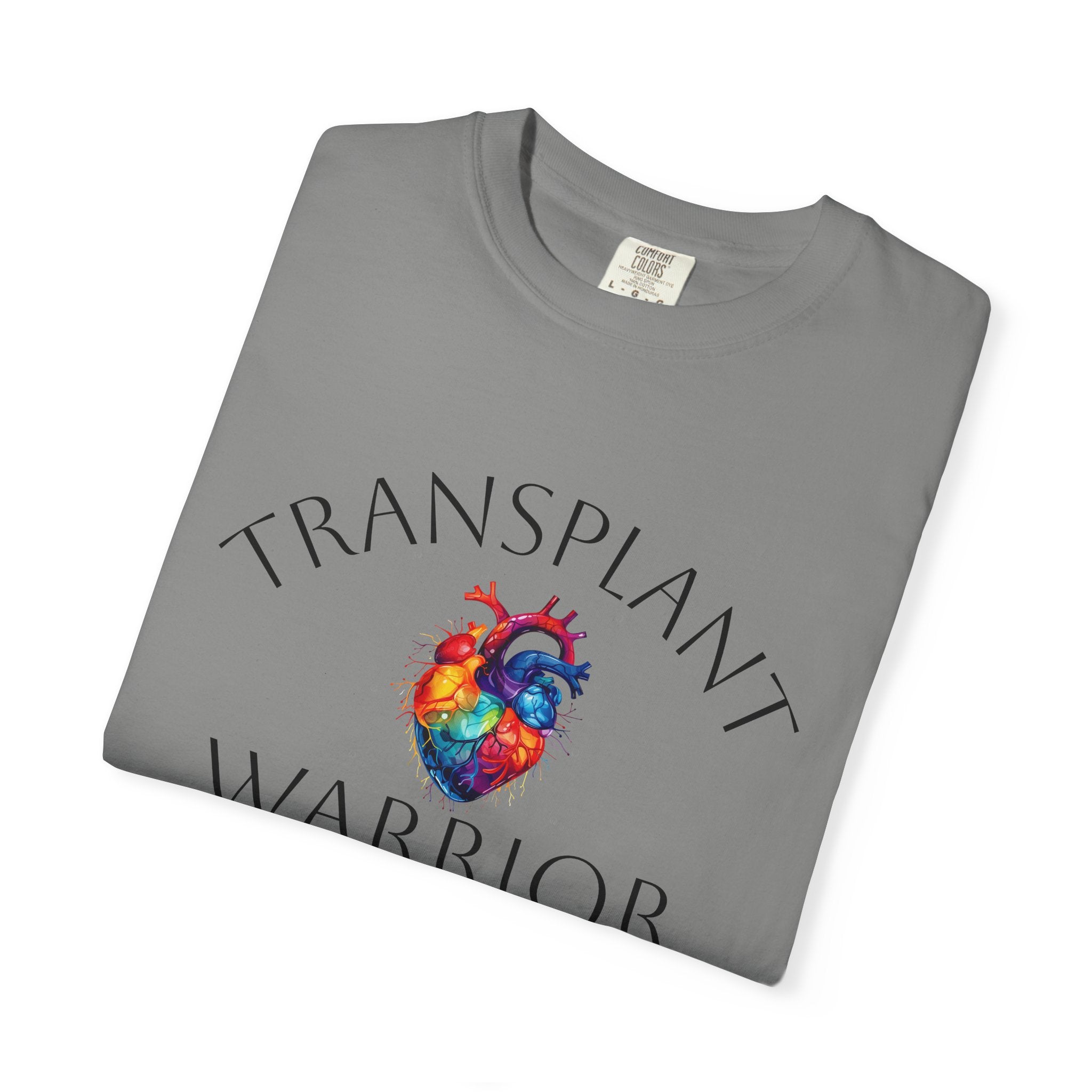 Transplant Warrior T-Shirt — I Fought, I Overcame Medical Survivor Tee