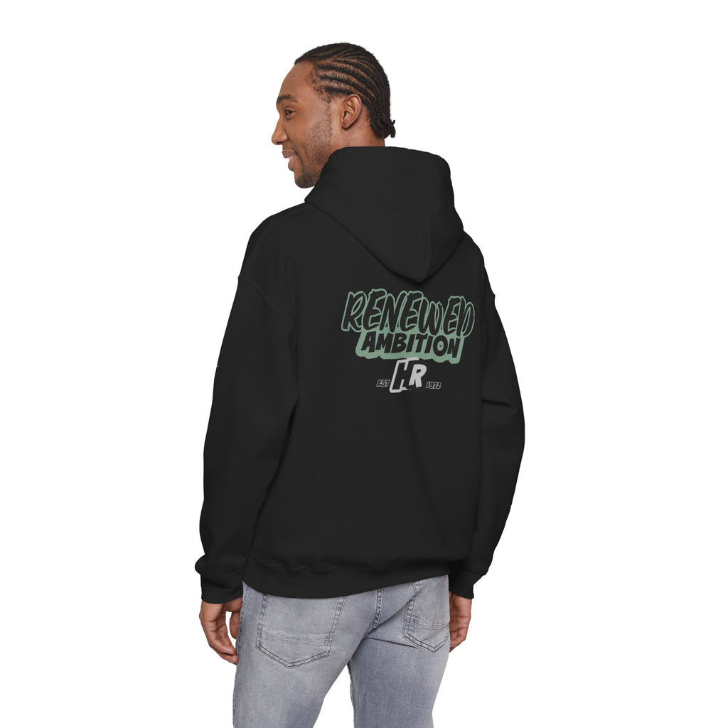 Renewed Ambition HR Hoodie — Sparkle Logo Streetwear Pullover