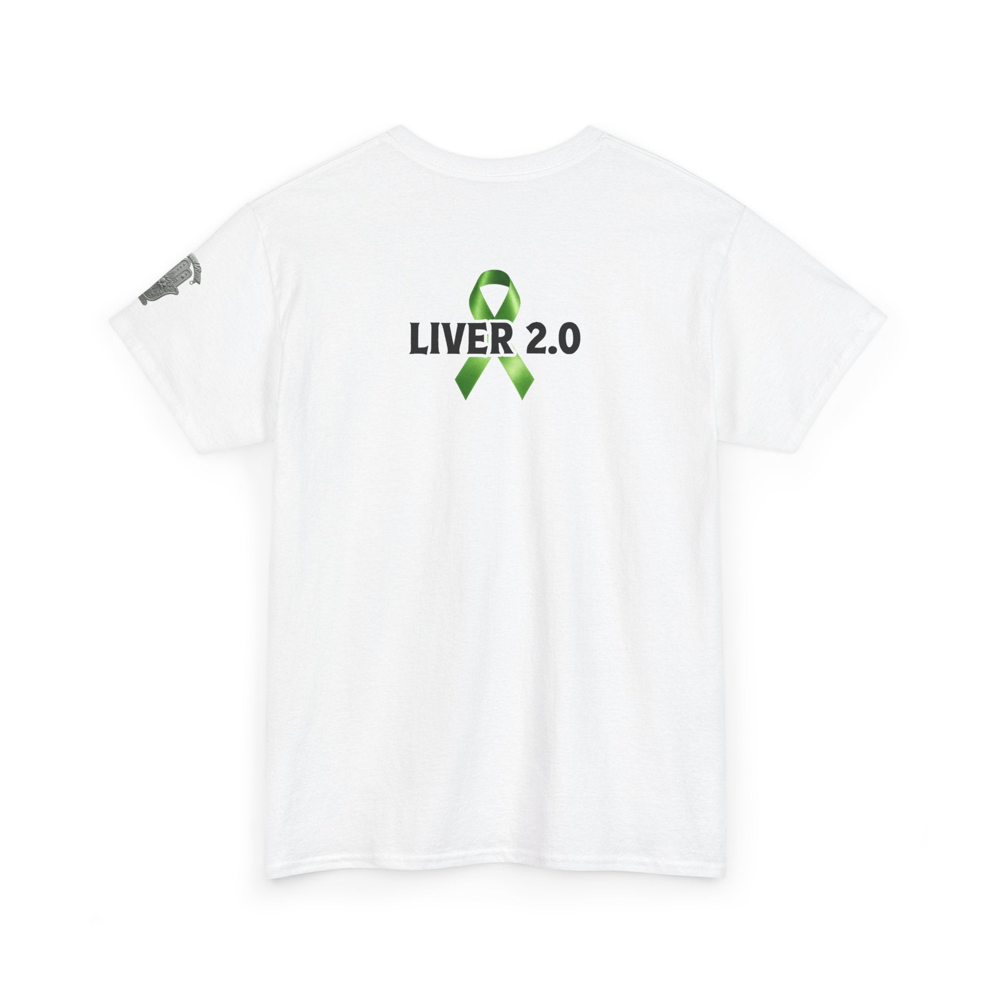 Liver 2.0 Tee — 'Upgraded Version' Green Awareness Ribbon Shirt