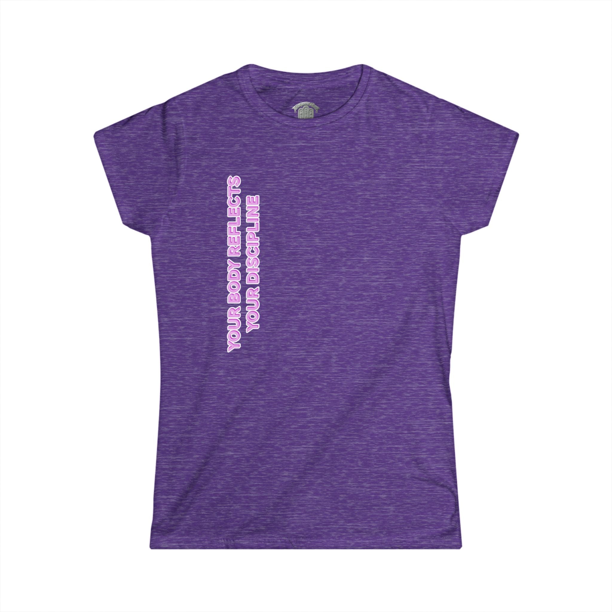Women's Fitness Tee — “Train Like the Results Already Matter” Motivational Workout Shirt
