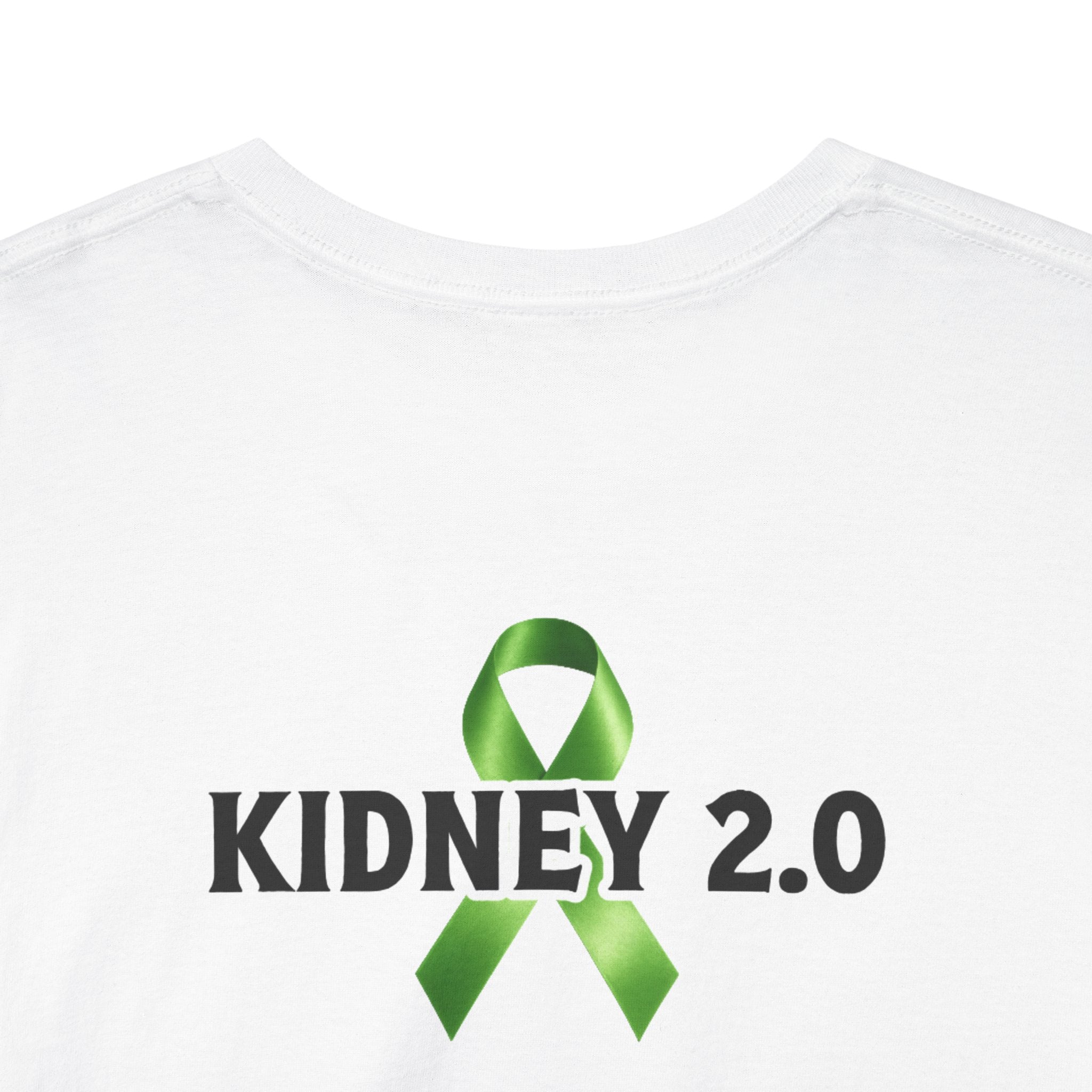 Kidney 2.0 Tee — Upgraded Version Green Ribbon Kidney Transplant Support Shirt