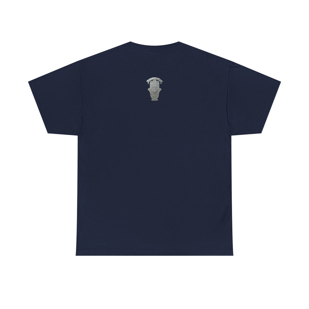 The Hollywood Reed Logo Hamsa Hand Tee — Protective Amulet Graphic T‑Shirt