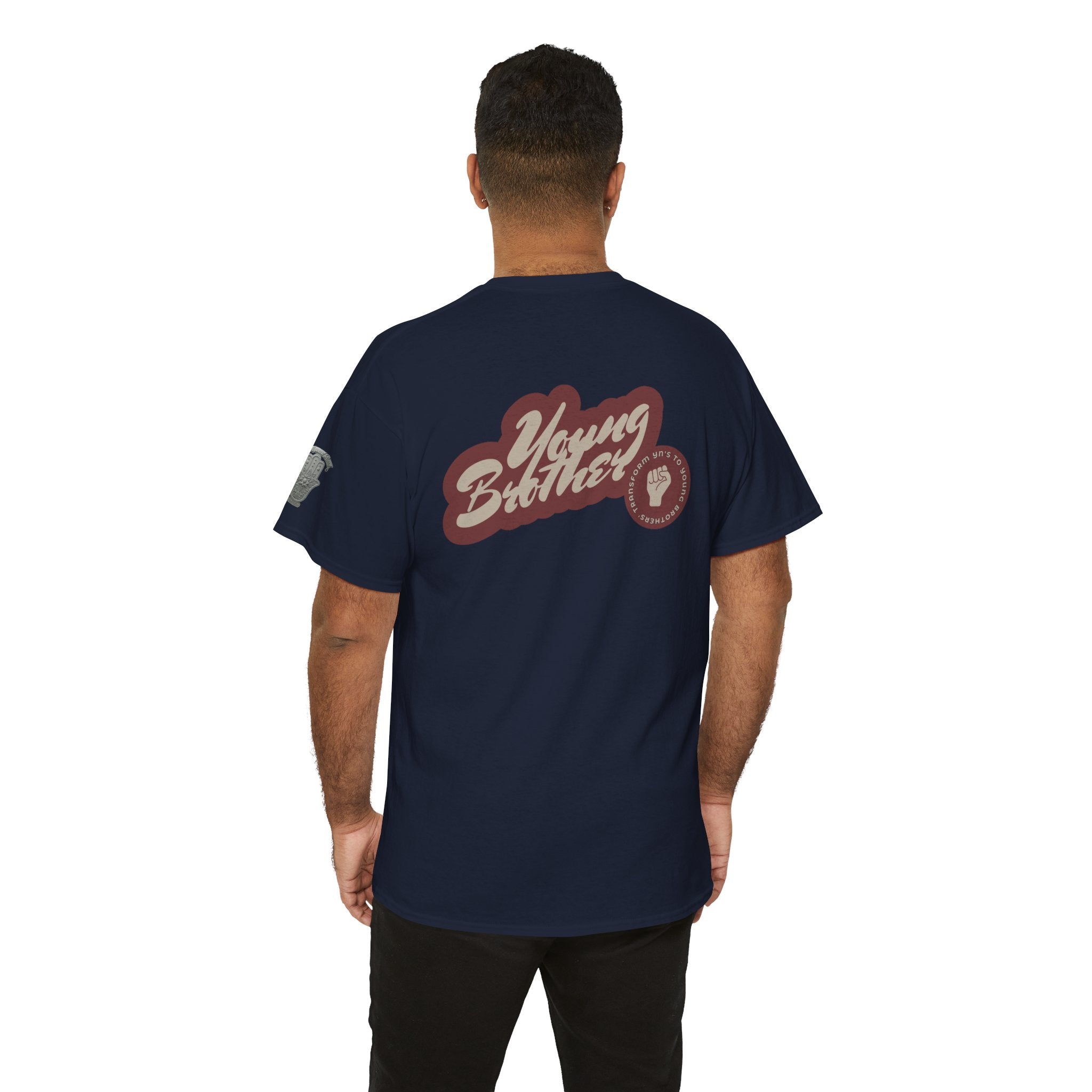 YN's to Yb's Be the Change T Shirt - Retro Script Graphic T-Shirt
