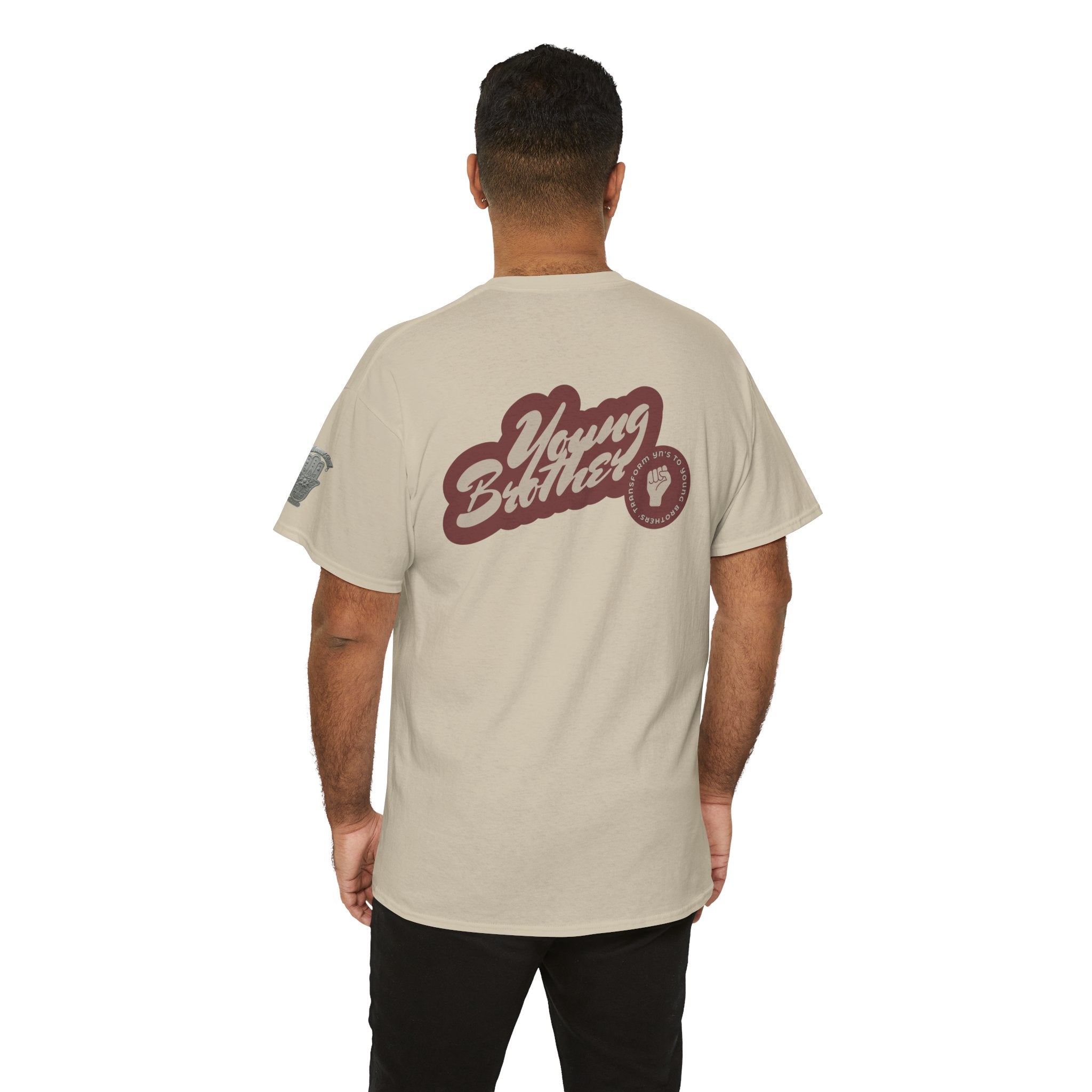 YN's to Yb's Be the Change T Shirt - Retro Script Graphic T-Shirt