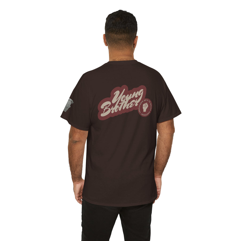 YN's to Yb's Be the Change T Shirt - Retro Script Graphic T-Shirt