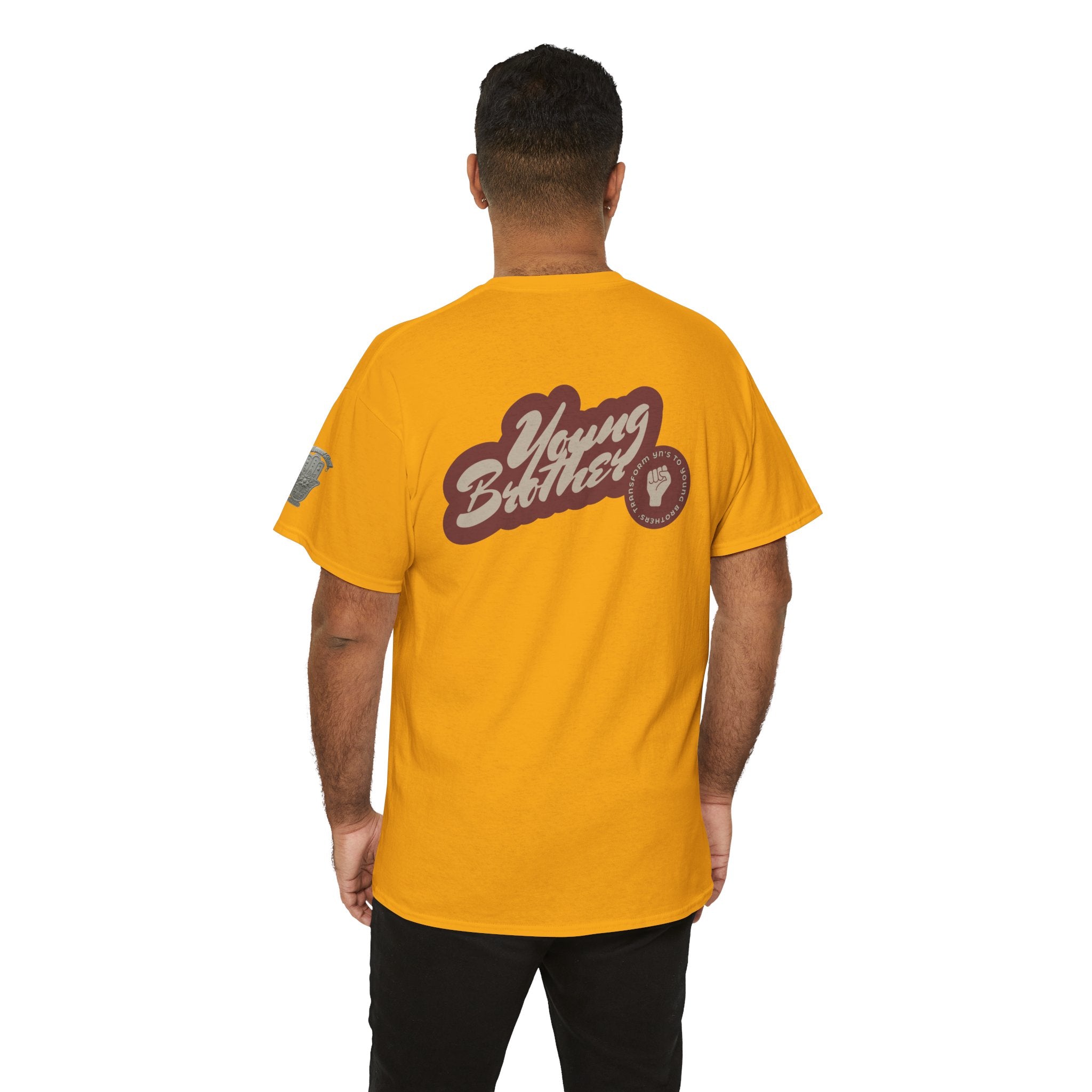 YN's to Yb's Be the Change T Shirt - Retro Script Graphic T-Shirt