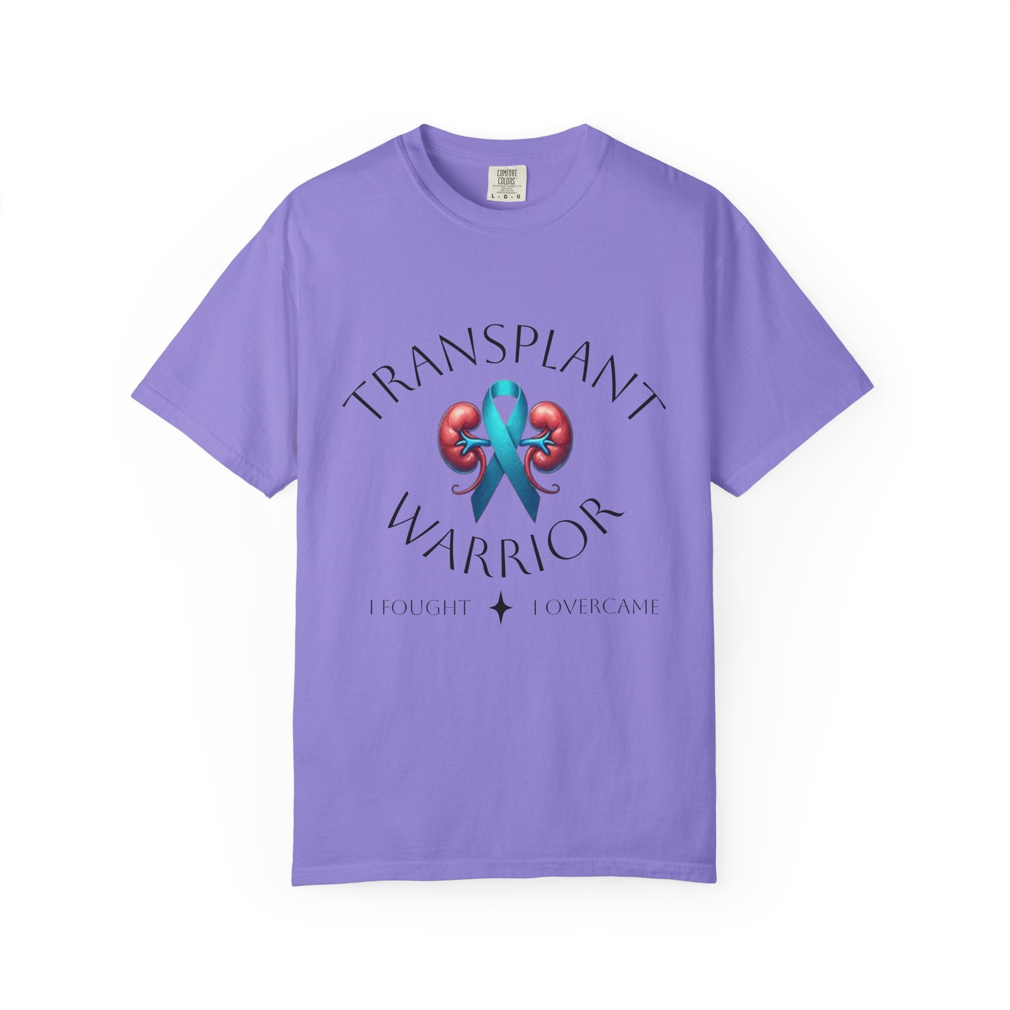 Transplant Warrior T-Shirt — Kidney Transplant Survivor Tee