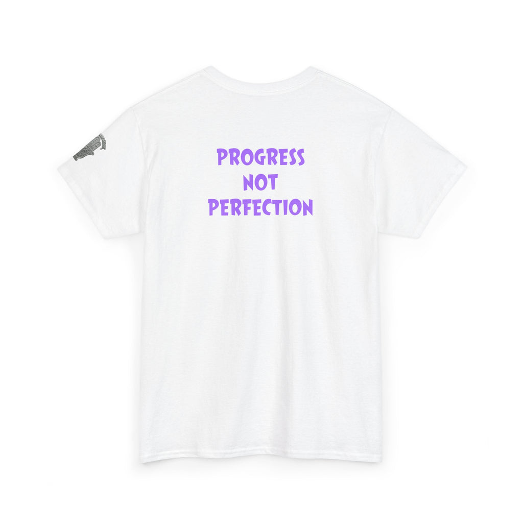 Addiction Counselor— "Progress Not Perfection" Motivational Shirt