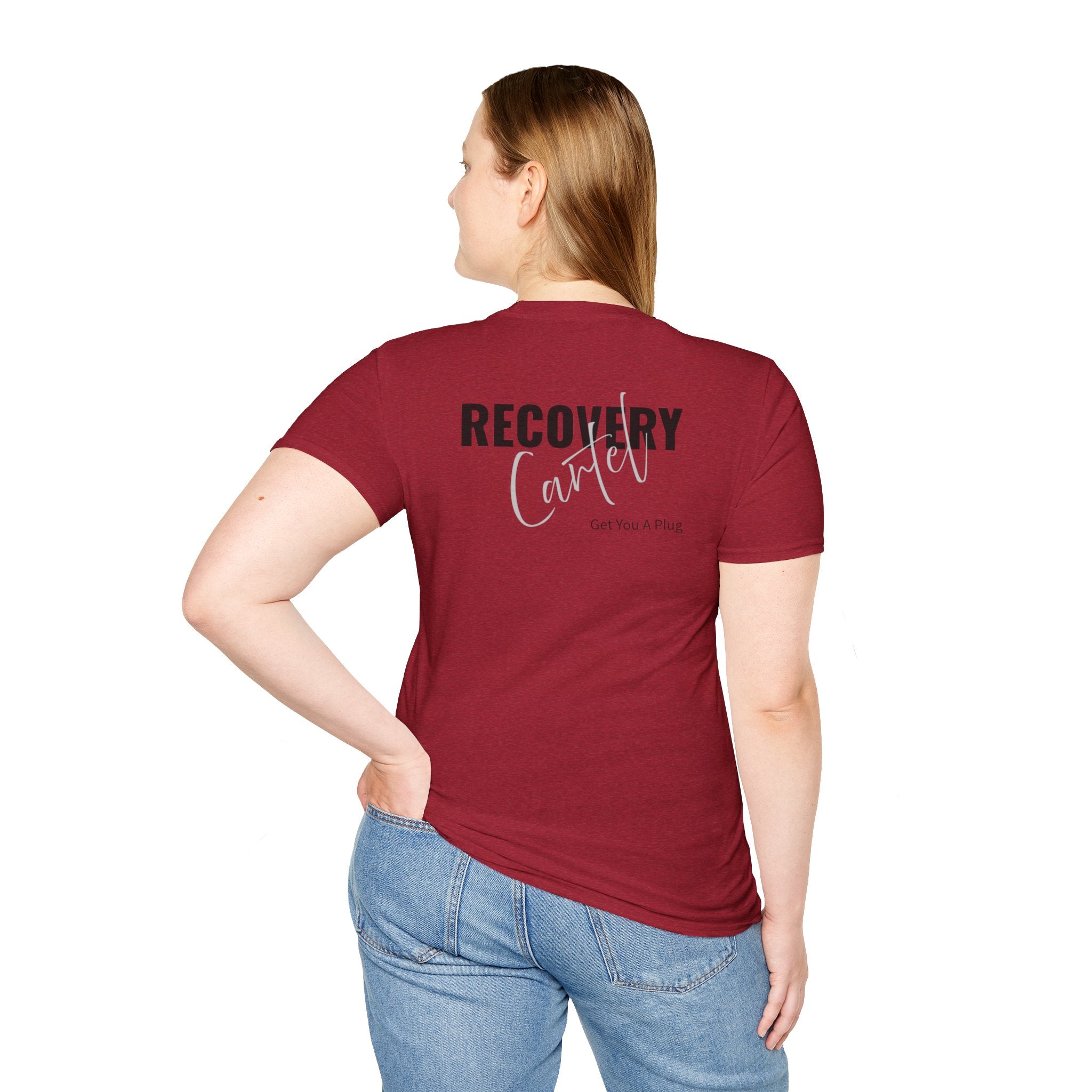 Still Here Tee - Inspiration Recovery T Shirt from Recovery Cartel