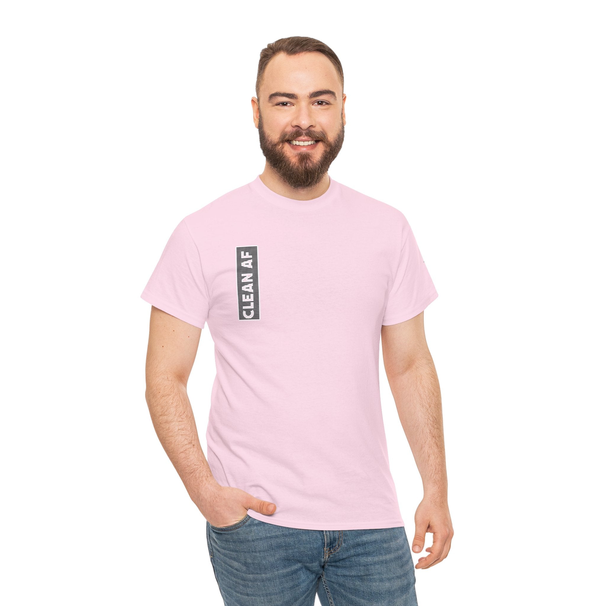"Clean AF" 12 Steps Recovery Tee (The 12 Fucking Steps)