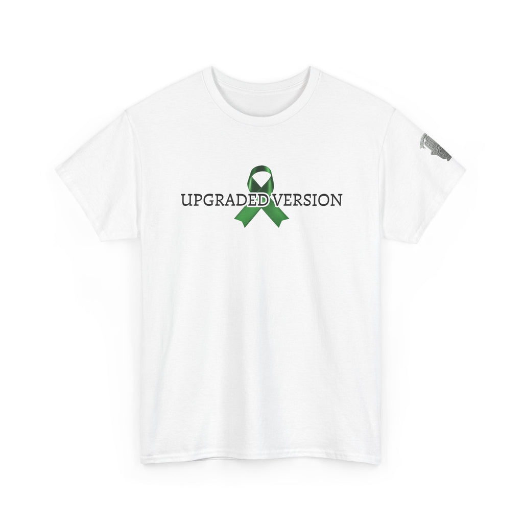 Liver 2.0 Tee — 'Upgraded Version' Green Awareness Ribbon Shirt