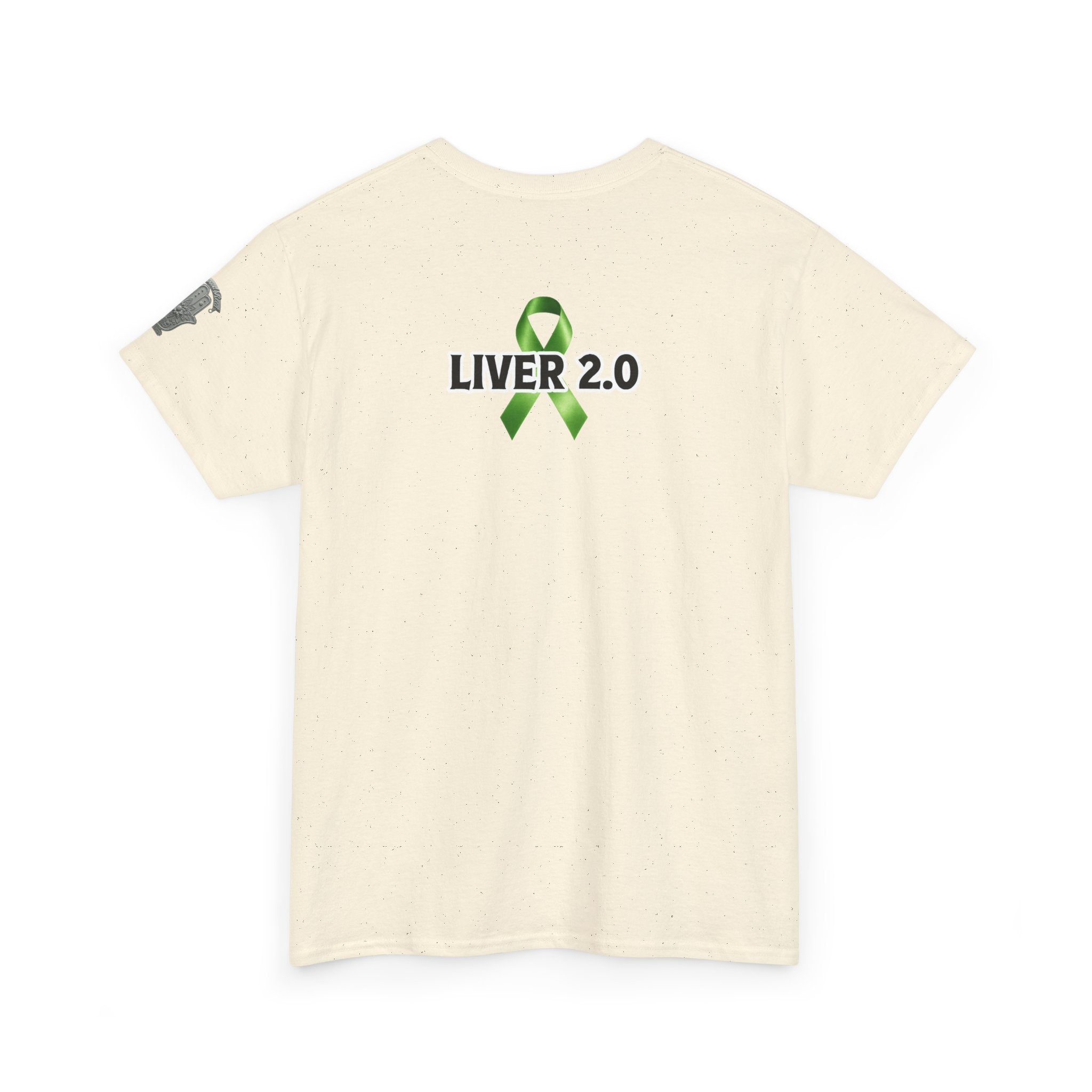 Liver 2.0 Tee — 'Upgraded Version' Green Awareness Ribbon Shirt