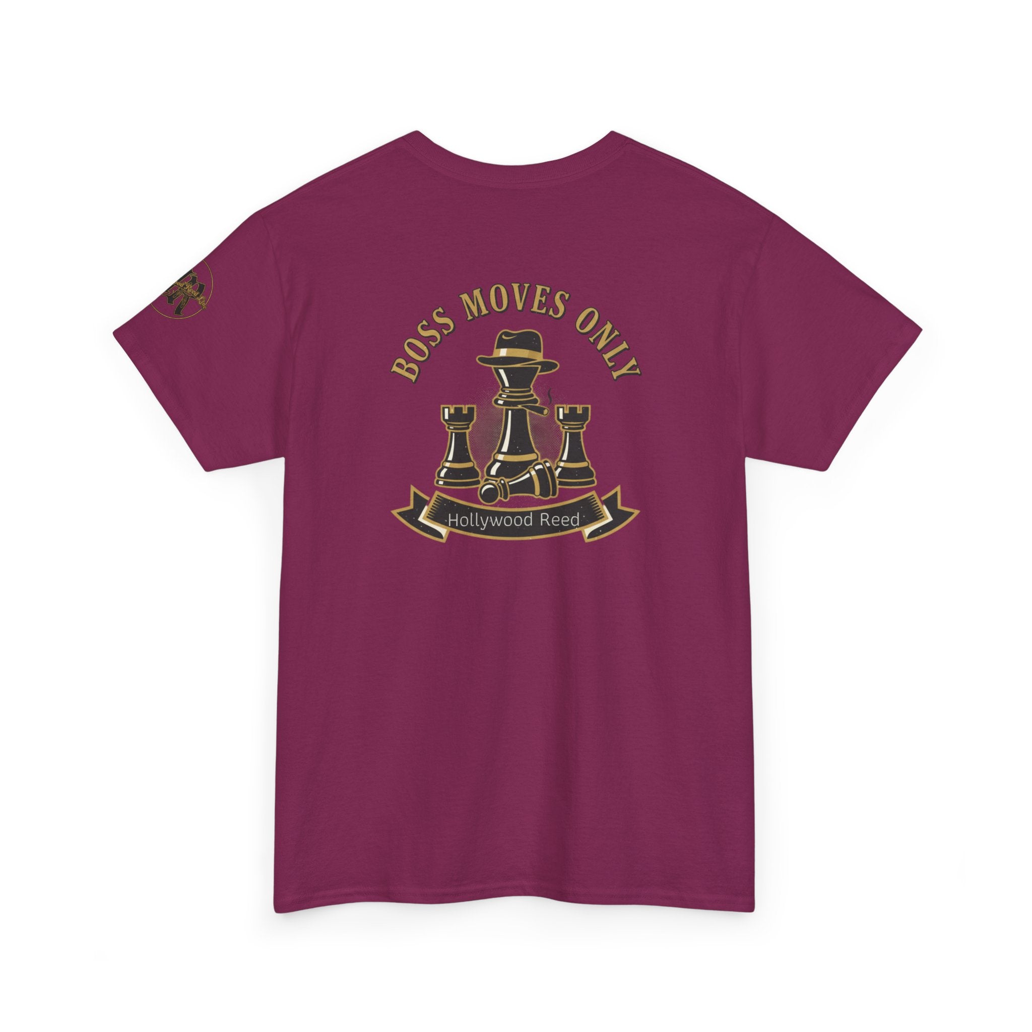 Boss Moves Only Tee — 'Boss Moves Only' Graphic Short-Sleeve T-Shirt for Players & Fans
