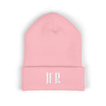 Hollywood Reed "HR" Beenie Embroidered Monogram HR Winter Hat