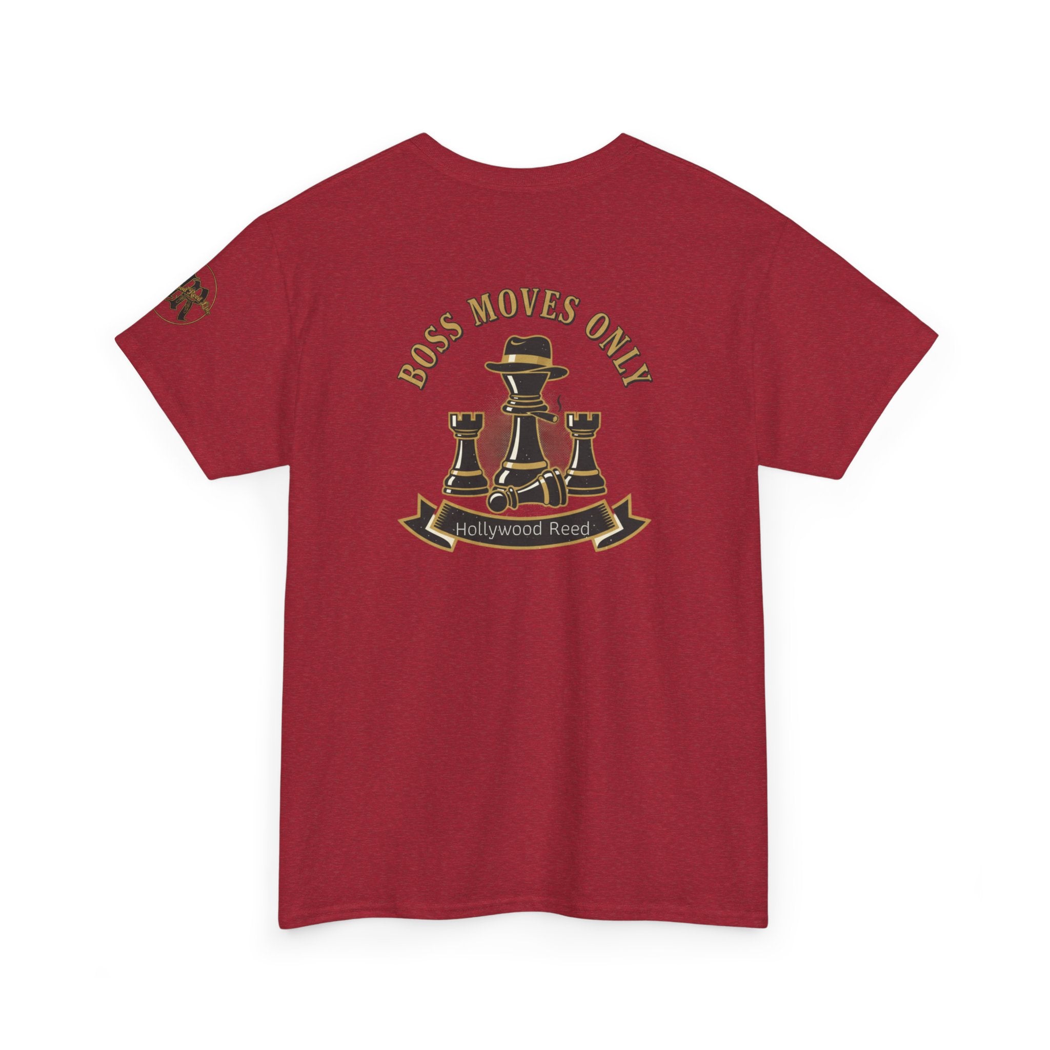 Boss Moves Only Tee — 'Boss Moves Only' Graphic Short-Sleeve T-Shirt for Players & Fans