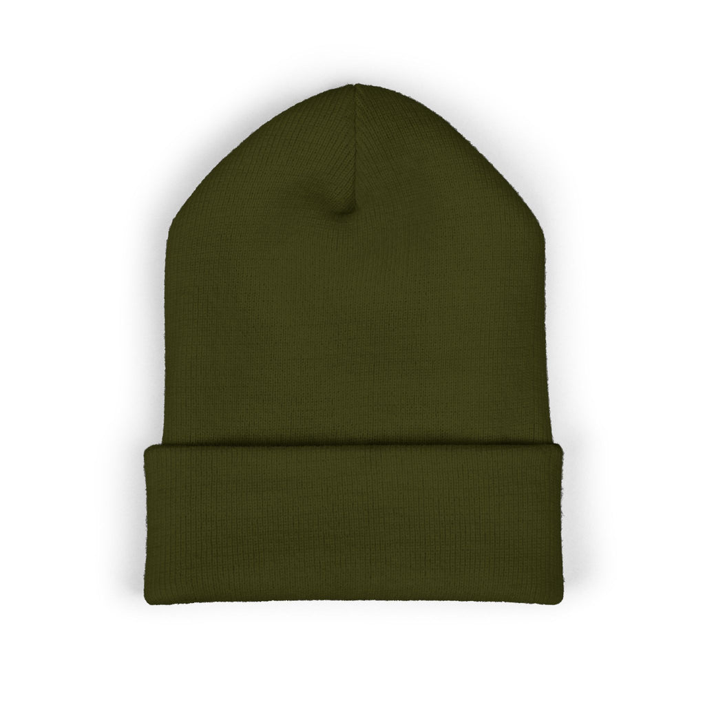 Hollywood Reed "HR" Beenie Embroidered Monogram HR Winter Hat