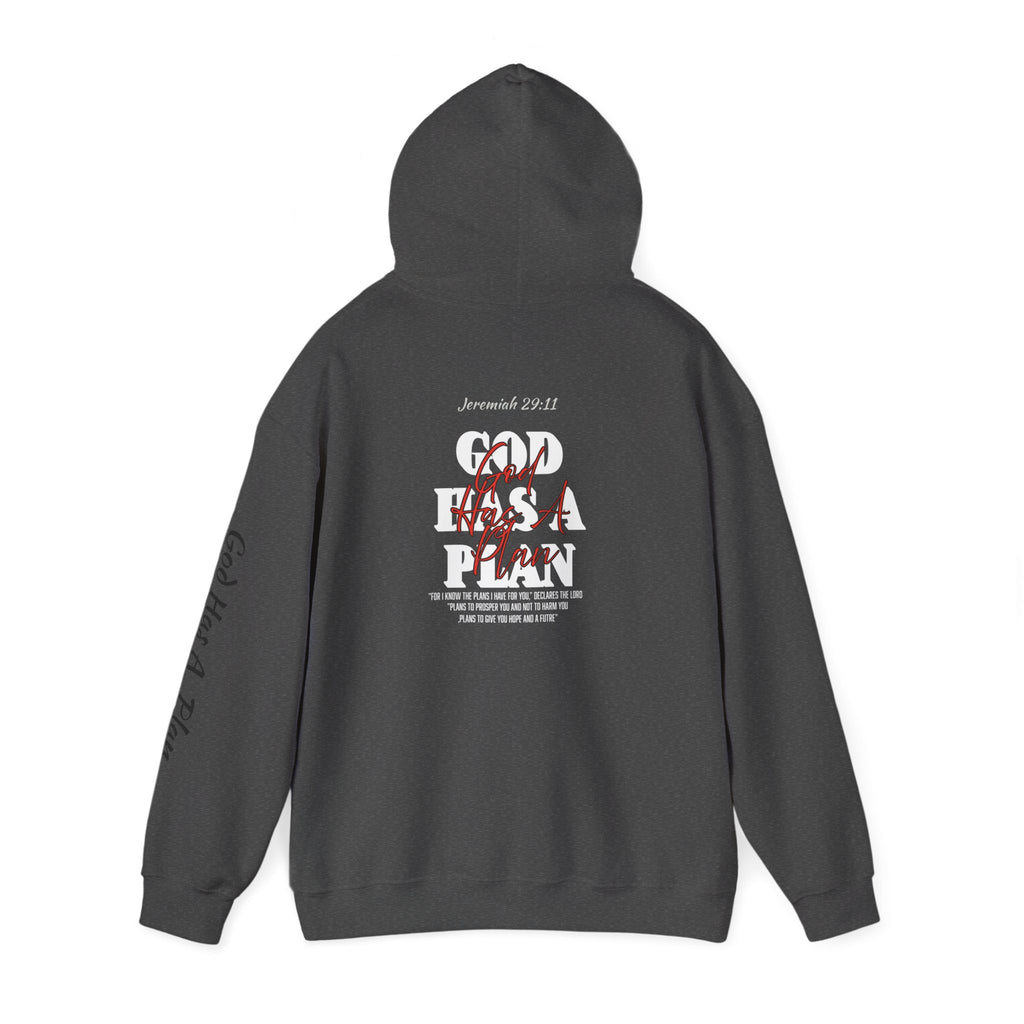God Has a Plan Hoodie — Inspirational Faith Graphic Pullover