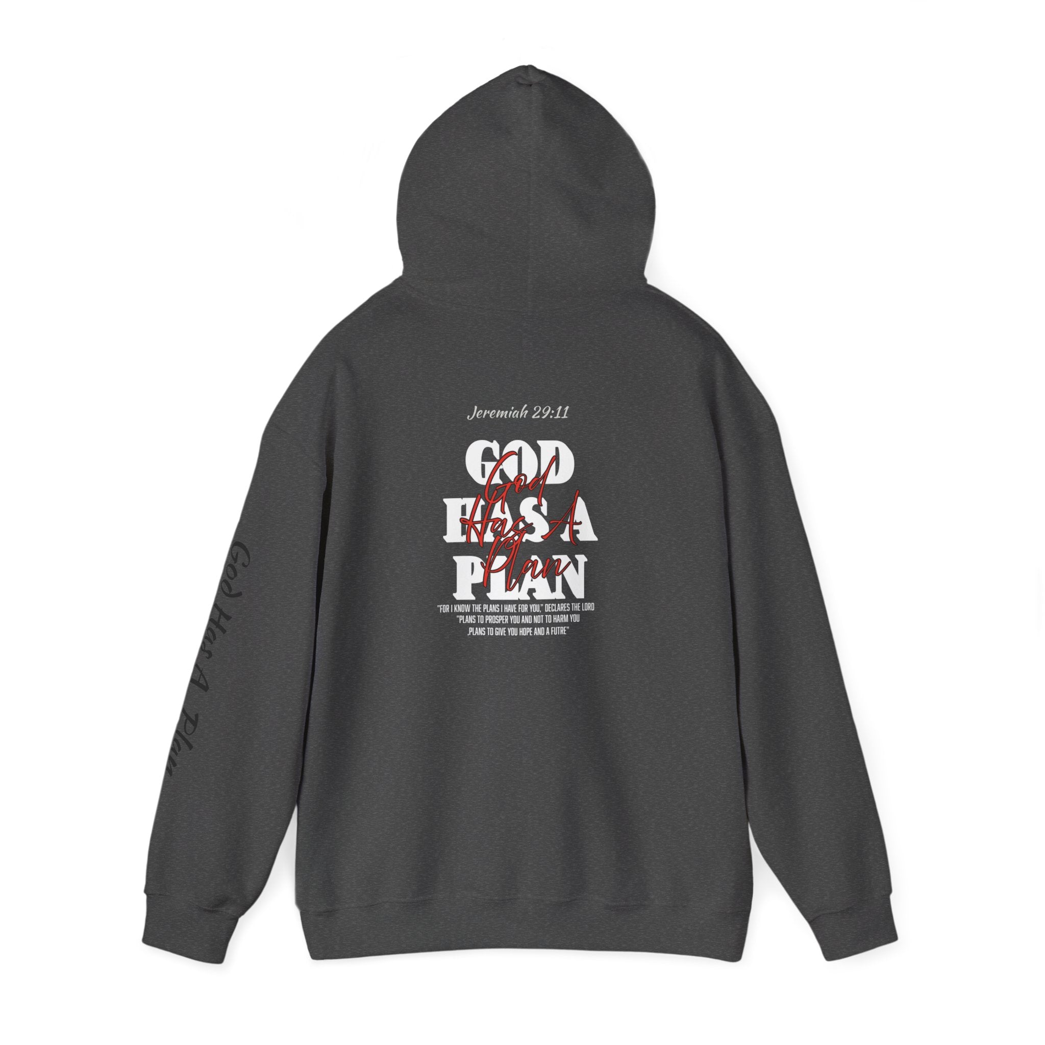 God Has a Plan Hoodie — Inspirational Faith Graphic Pullover