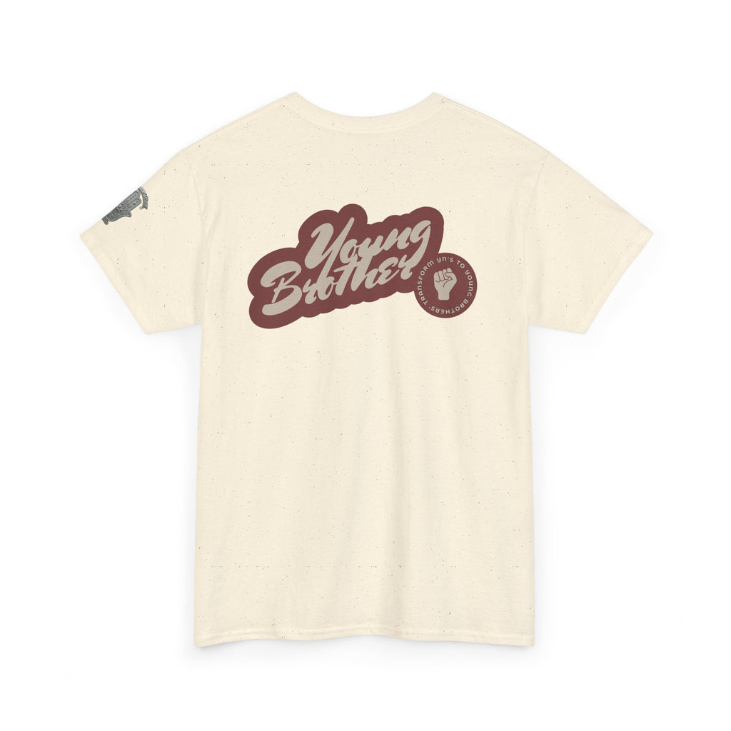 YN's to Yb's Be the Change T Shirt - Retro Script Graphic T-Shirt