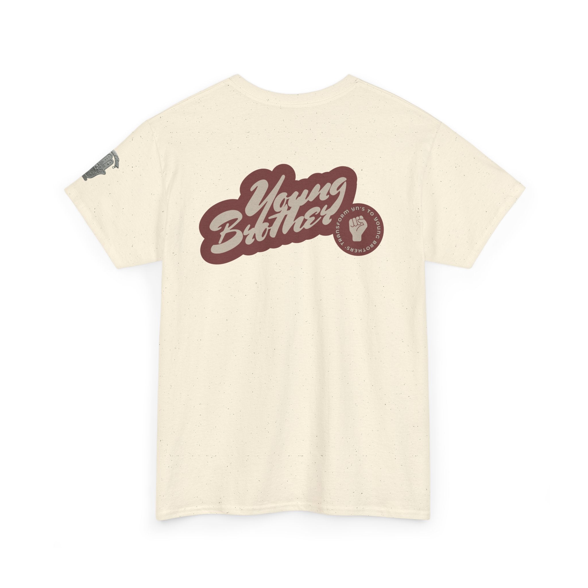 YN's to Yb's Be the Change T Shirt - Retro Script Graphic T-Shirt