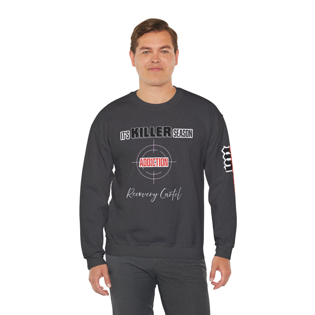 Killer Season Sweatshirt- from the Recovery Cartel Line