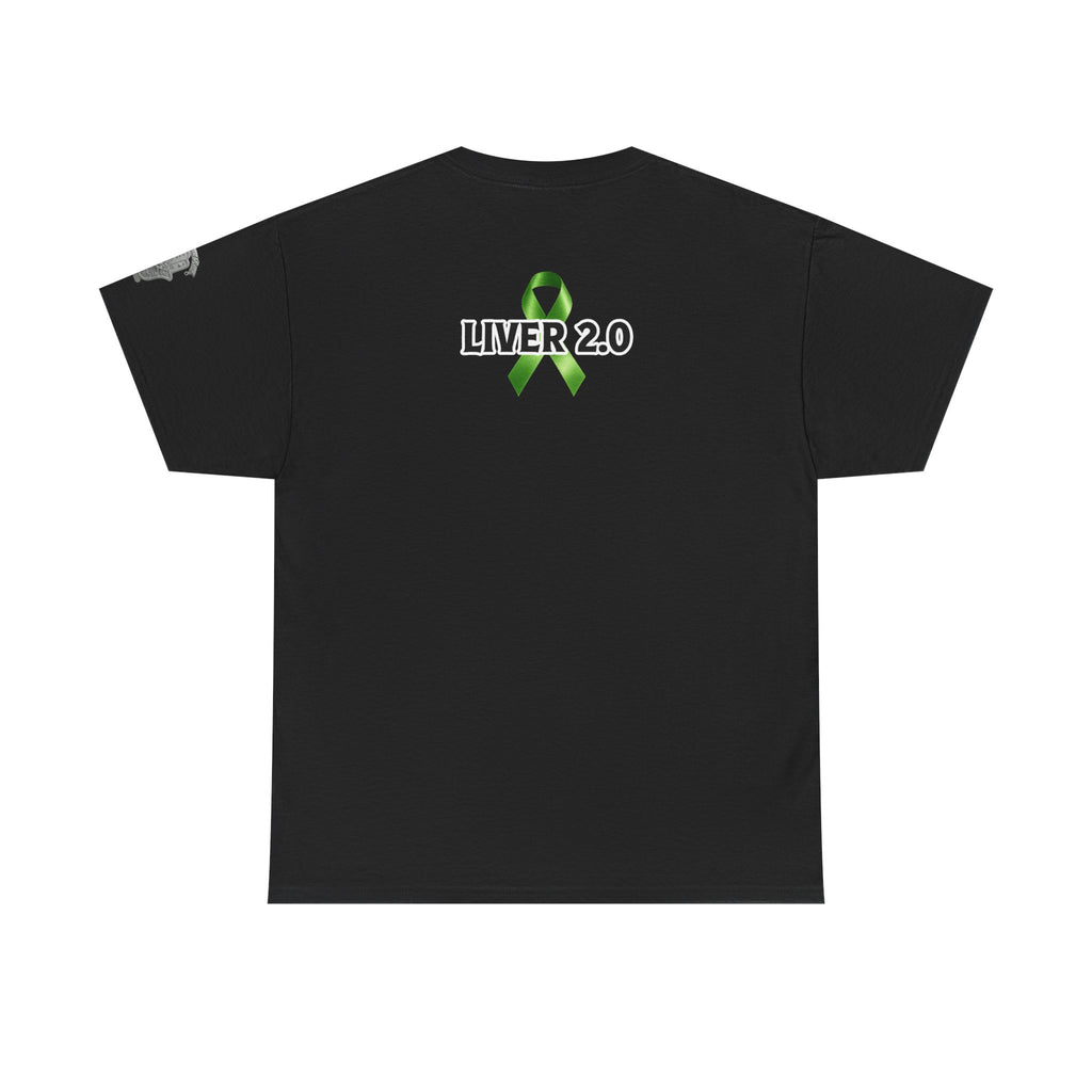 Liver 2.0 Tee — 'Upgraded Version' Green Awareness Ribbon Shirt