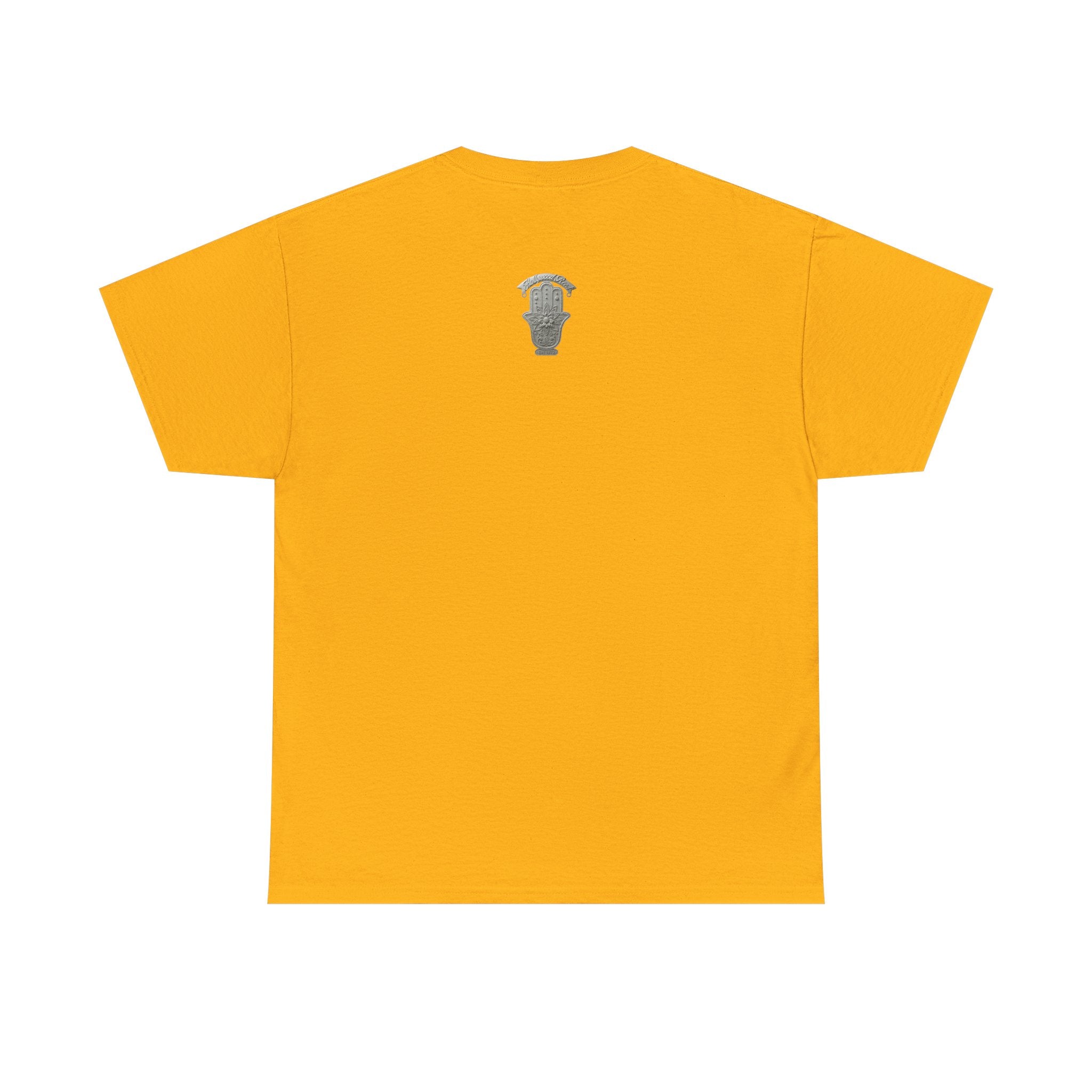 The Hollywood Reed Logo Hamsa Hand Tee — Protective Amulet Graphic T‑Shirt