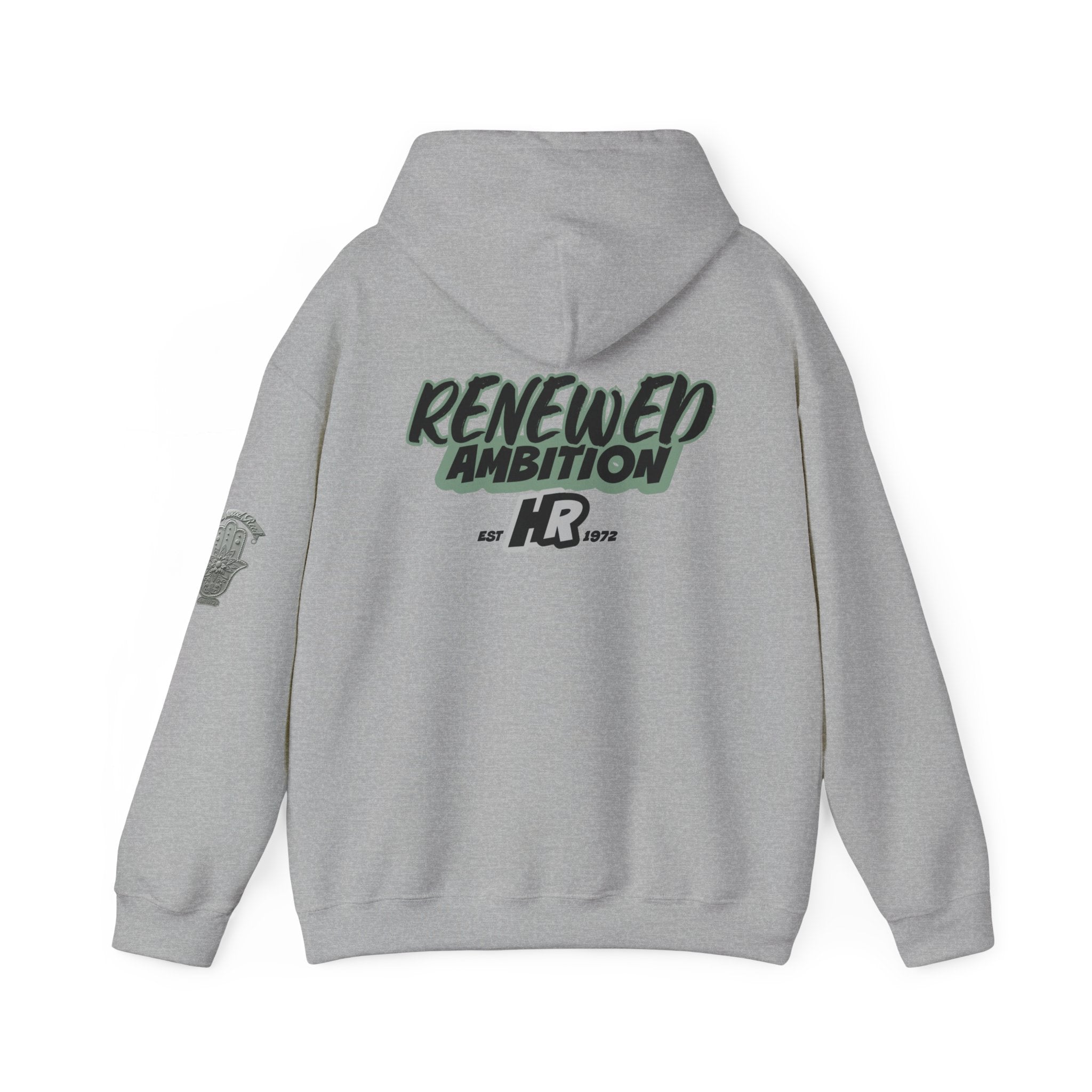 Renewed Ambition HR Hoodie — Sparkle Logo Streetwear Pullover
