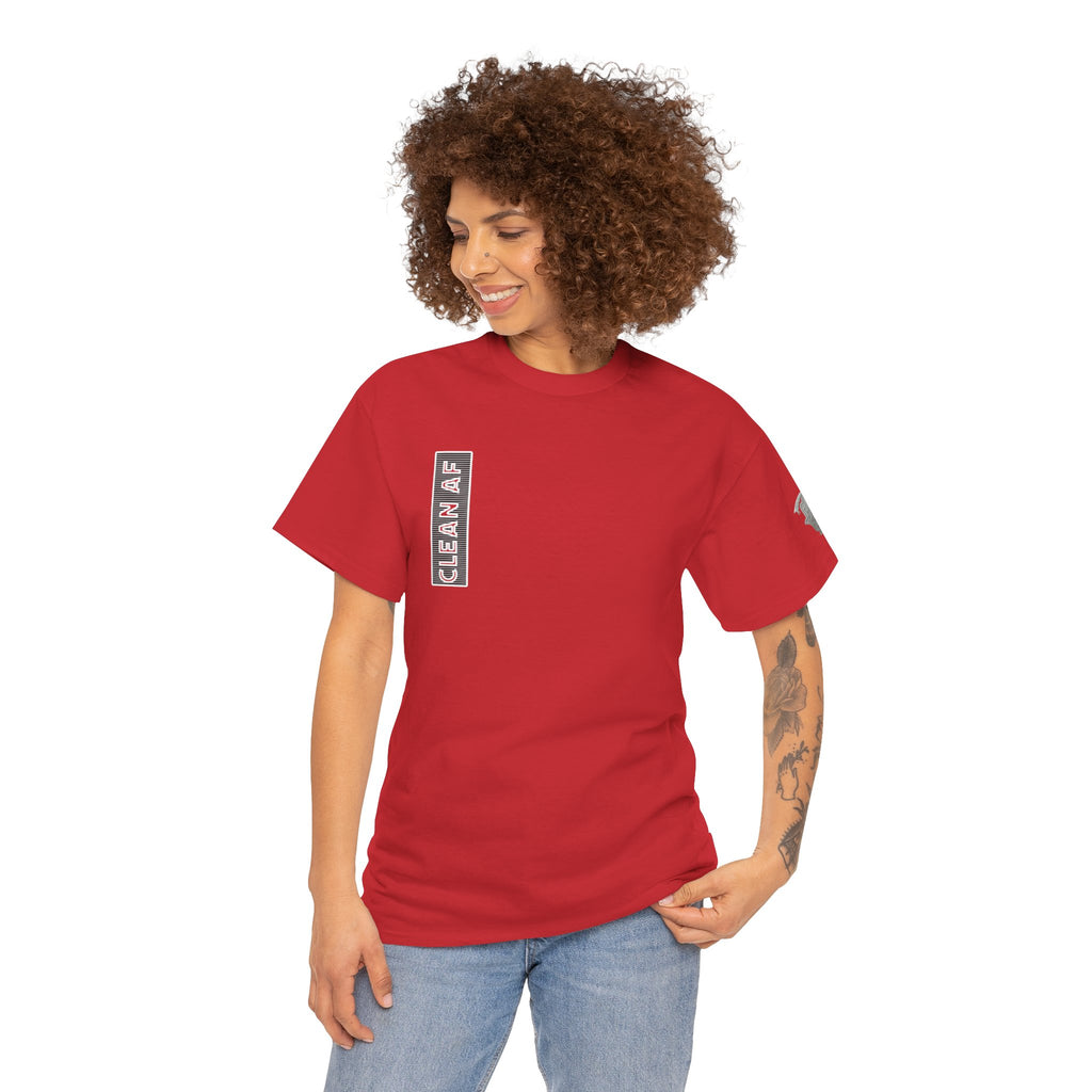 "Clean AF" 12 Steps Recovery Tee (The 12 Fucking Steps)