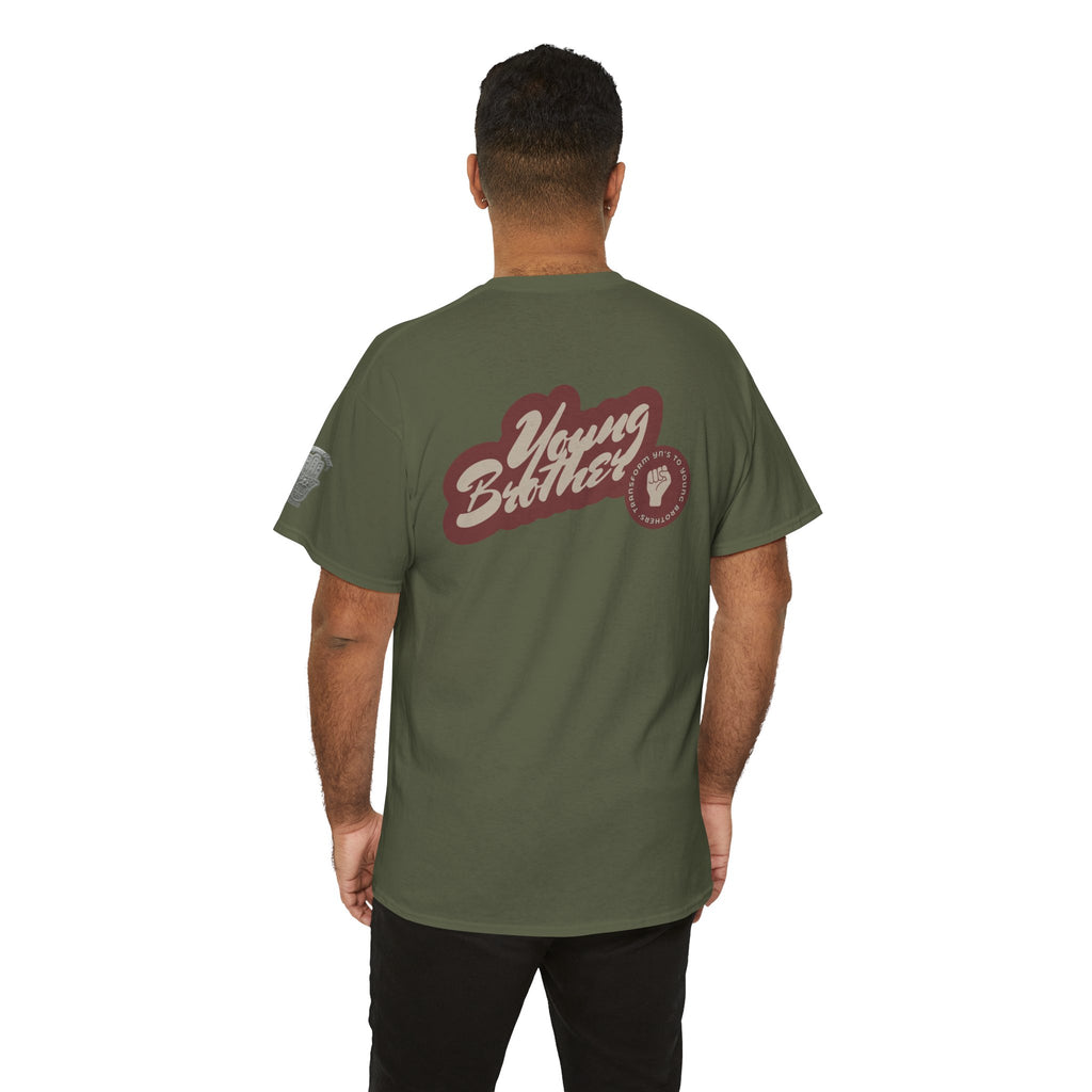 YN's to Yb's Be the Change T Shirt - Retro Script Graphic T-Shirt