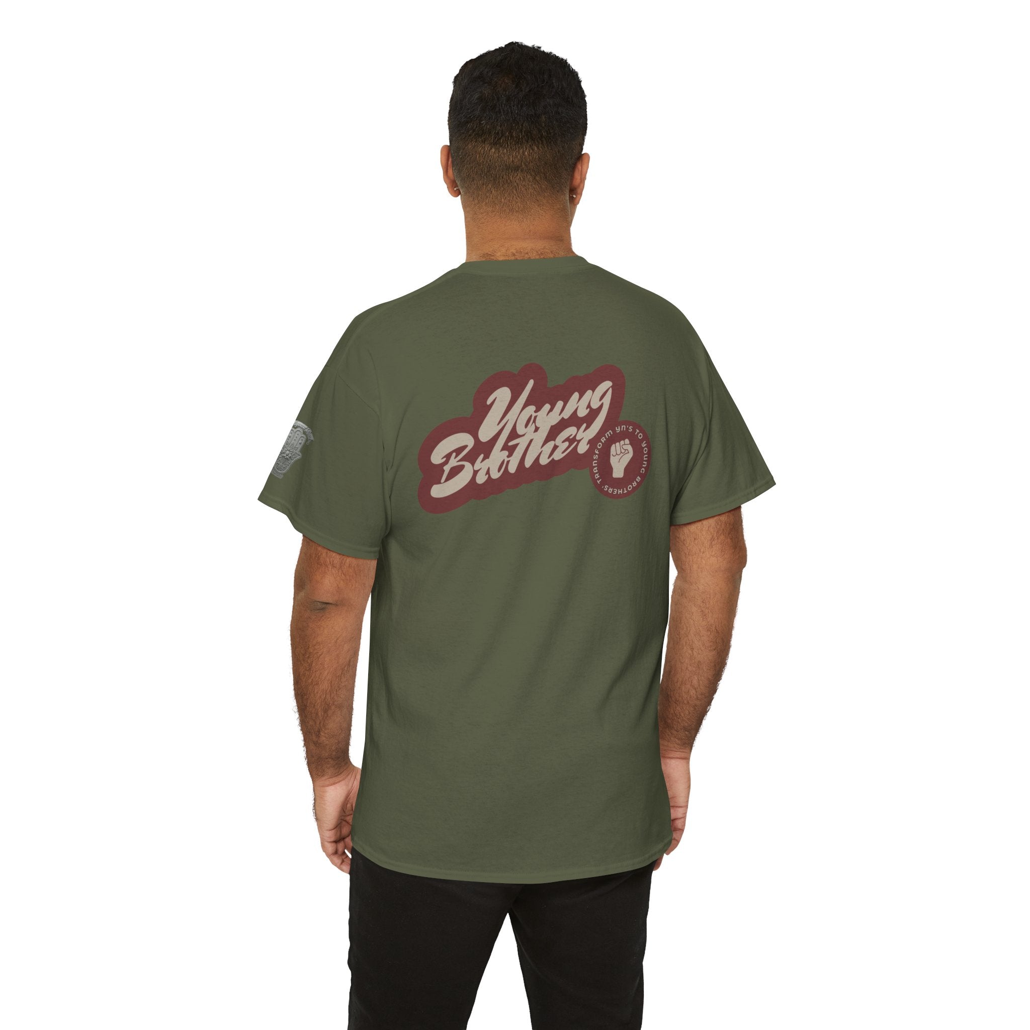 YN's to Yb's Be the Change T Shirt - Retro Script Graphic T-Shirt