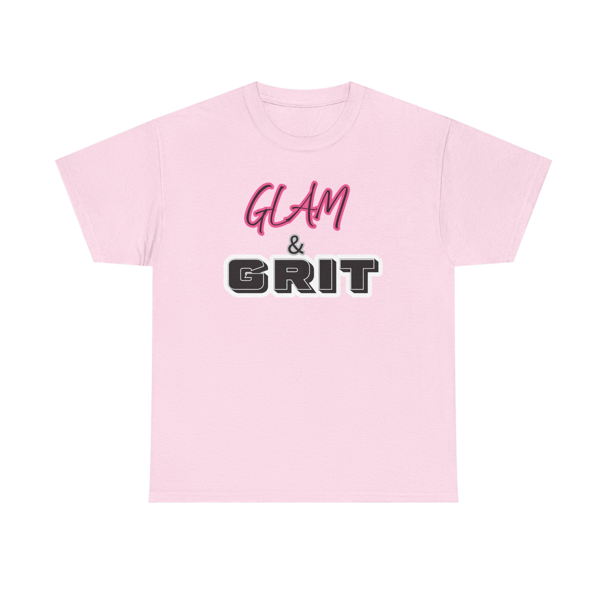 Glam & Grit Tee — Feminine Bold Graphic Shirt