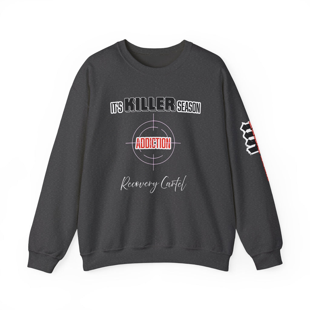 Killer Season Sweatshirt- from the Recovery Cartel Line