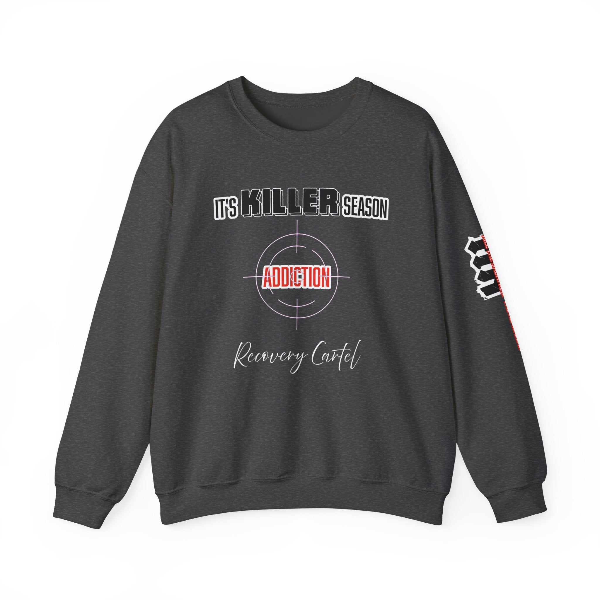 Killer Season Sweatshirt- from the Recovery Cartel Line