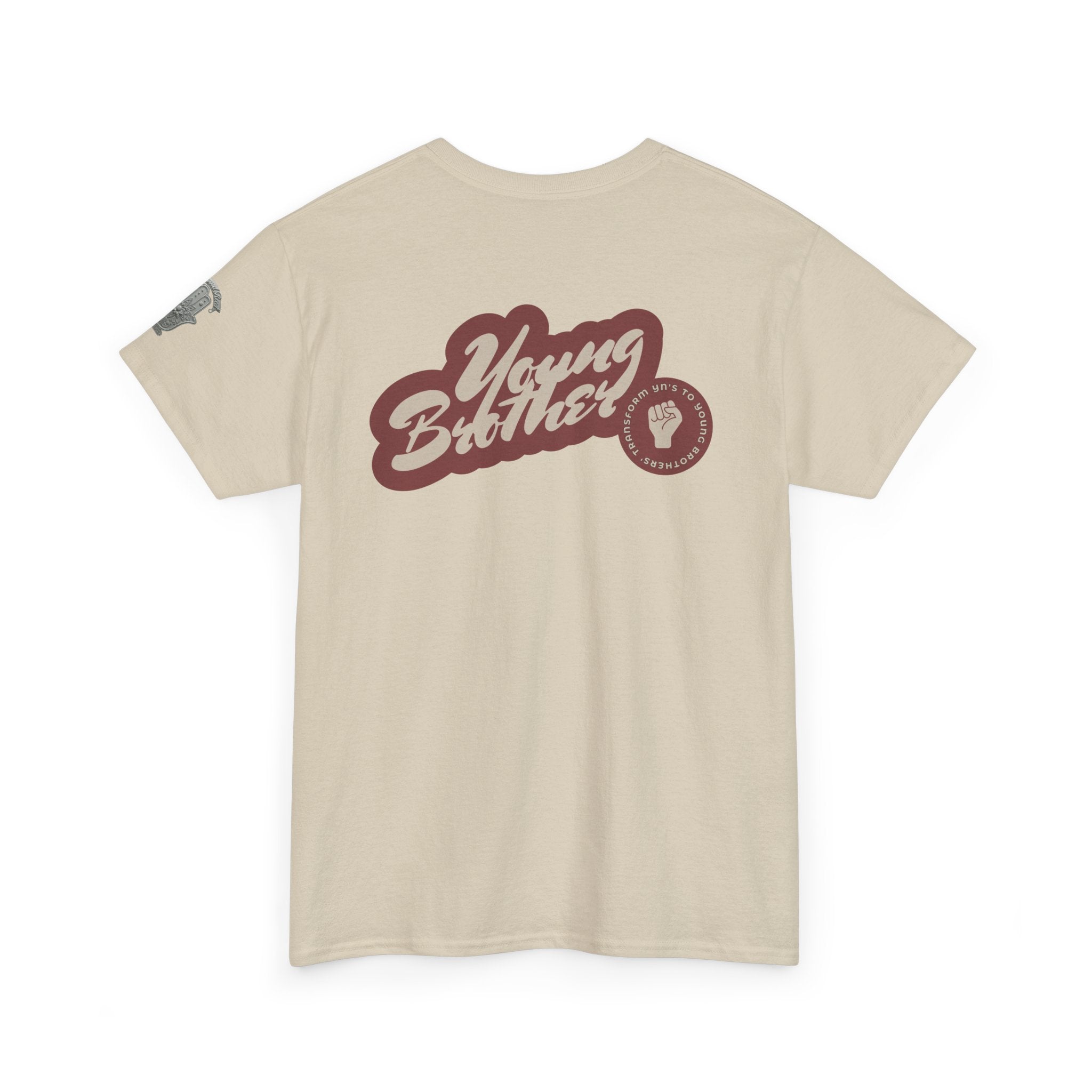 YN's to Yb's Be the Change T Shirt - Retro Script Graphic T-Shirt