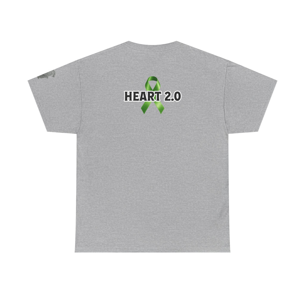 "Upgraded Version / Heart 2.0" Green Ribbon Recovery Tee