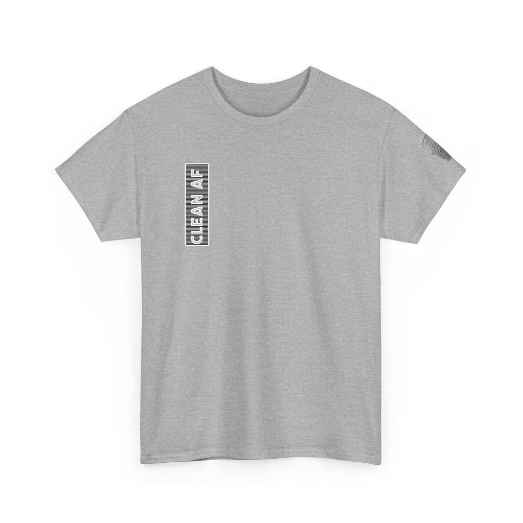 "Clean AF" 12 Steps Recovery Tee (The 12 Fucking Steps)