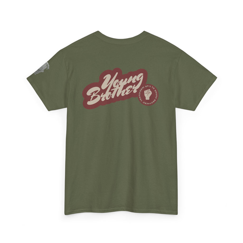 YN's to Yb's Be the Change T Shirt - Retro Script Graphic T-Shirt